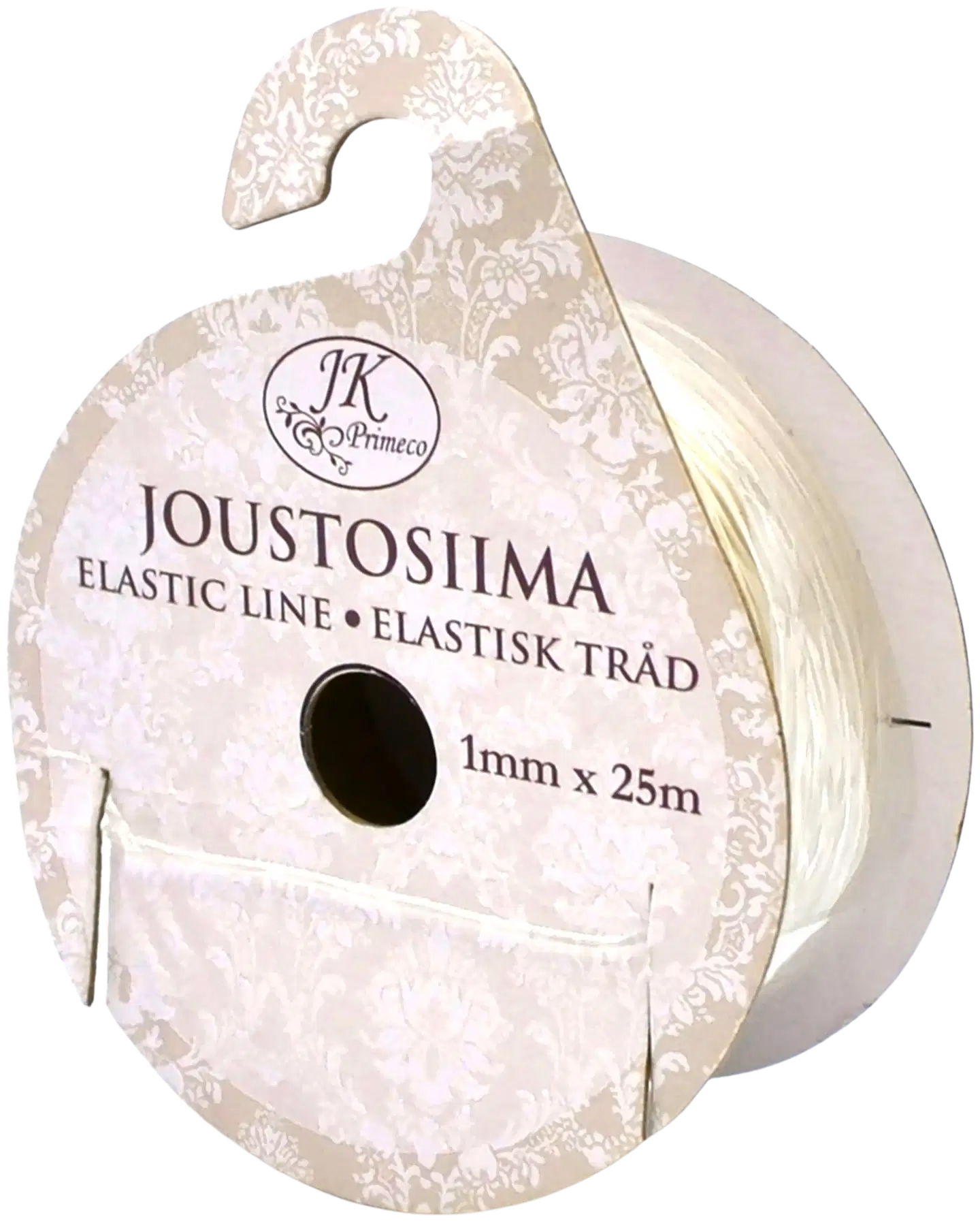 Joustosiima kirkas 1mm x 25m