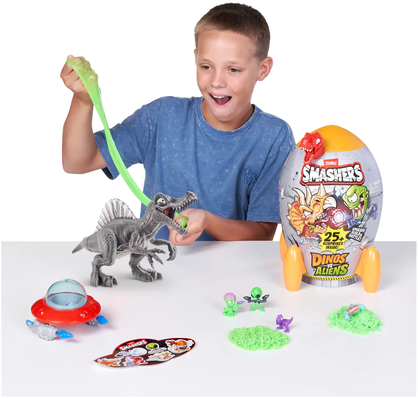 Smashers Dinos Vs. Aliens Rocket - 3