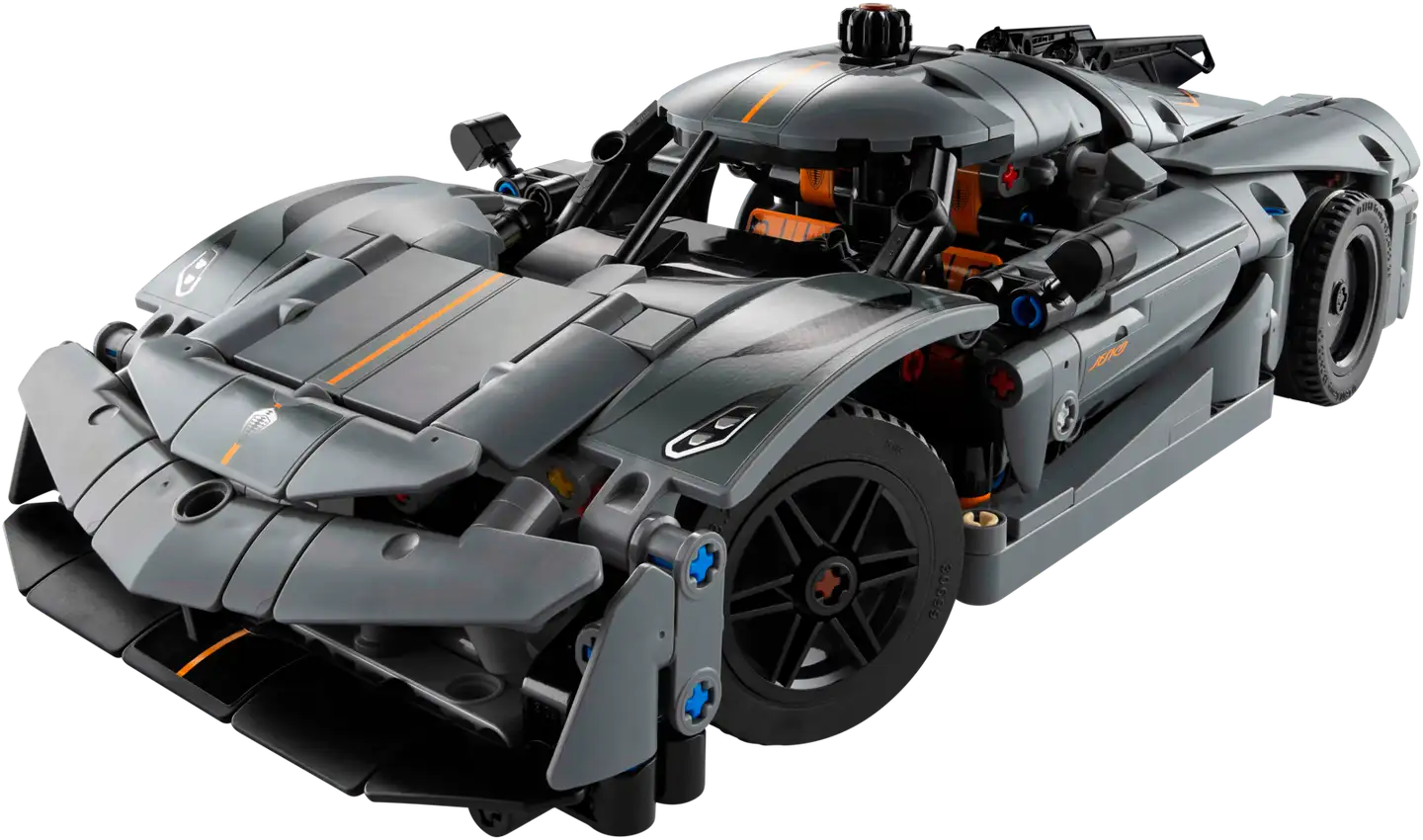 LEGO® Technic 42173 - Harmaa hyperauto Koenigsegg Jesko Absolut - 4