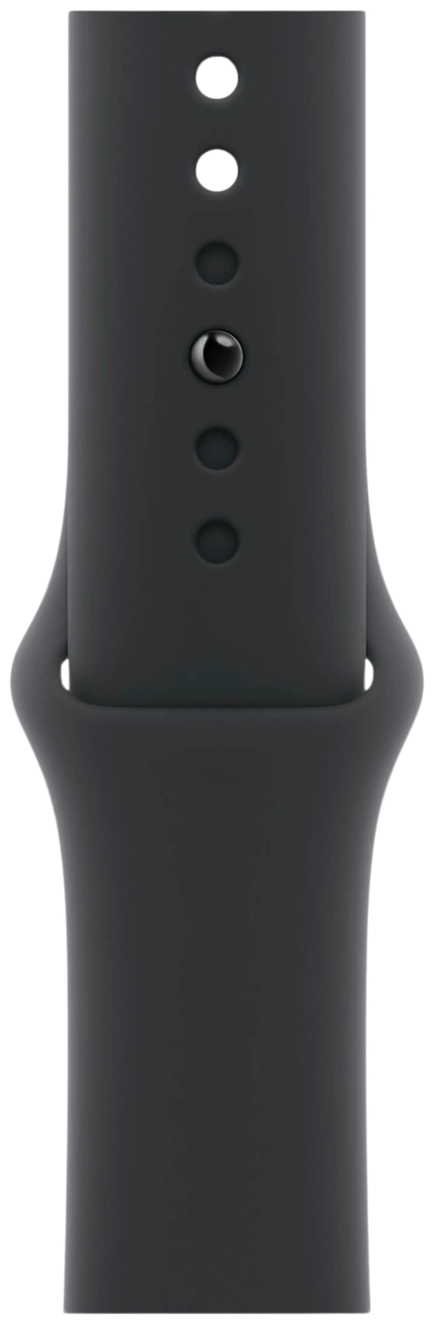 Apple Watch Series 10 GPS + Cellular 42mm Jet Black alumiinikotelo, musta Sport ranneke - S/M - MWX63QN/A - 3