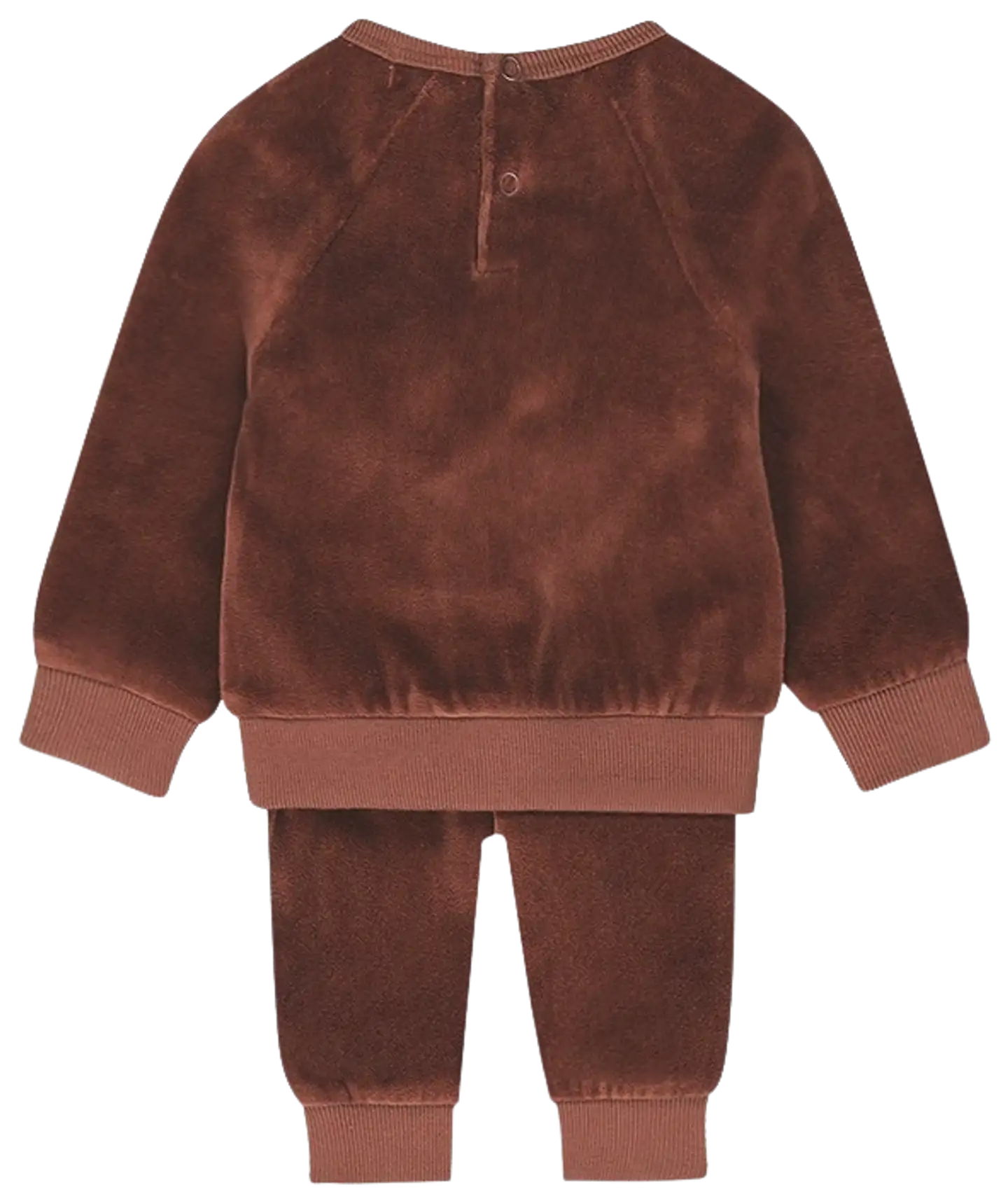 Dirkje vauvojen 2-osainen mursu veloursetti Q52551 - Brown - 2