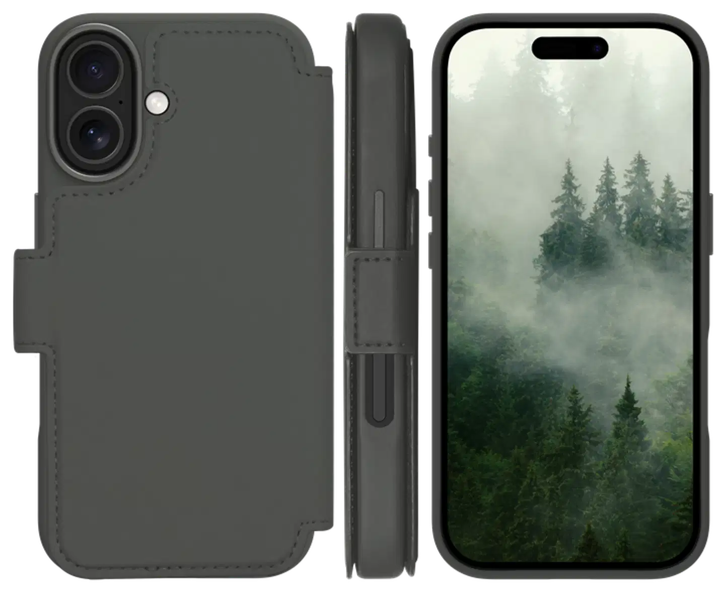 dbramante1928 suojakuori Lynge MS ICON iPhone 17 vihertävän harmaa - 3