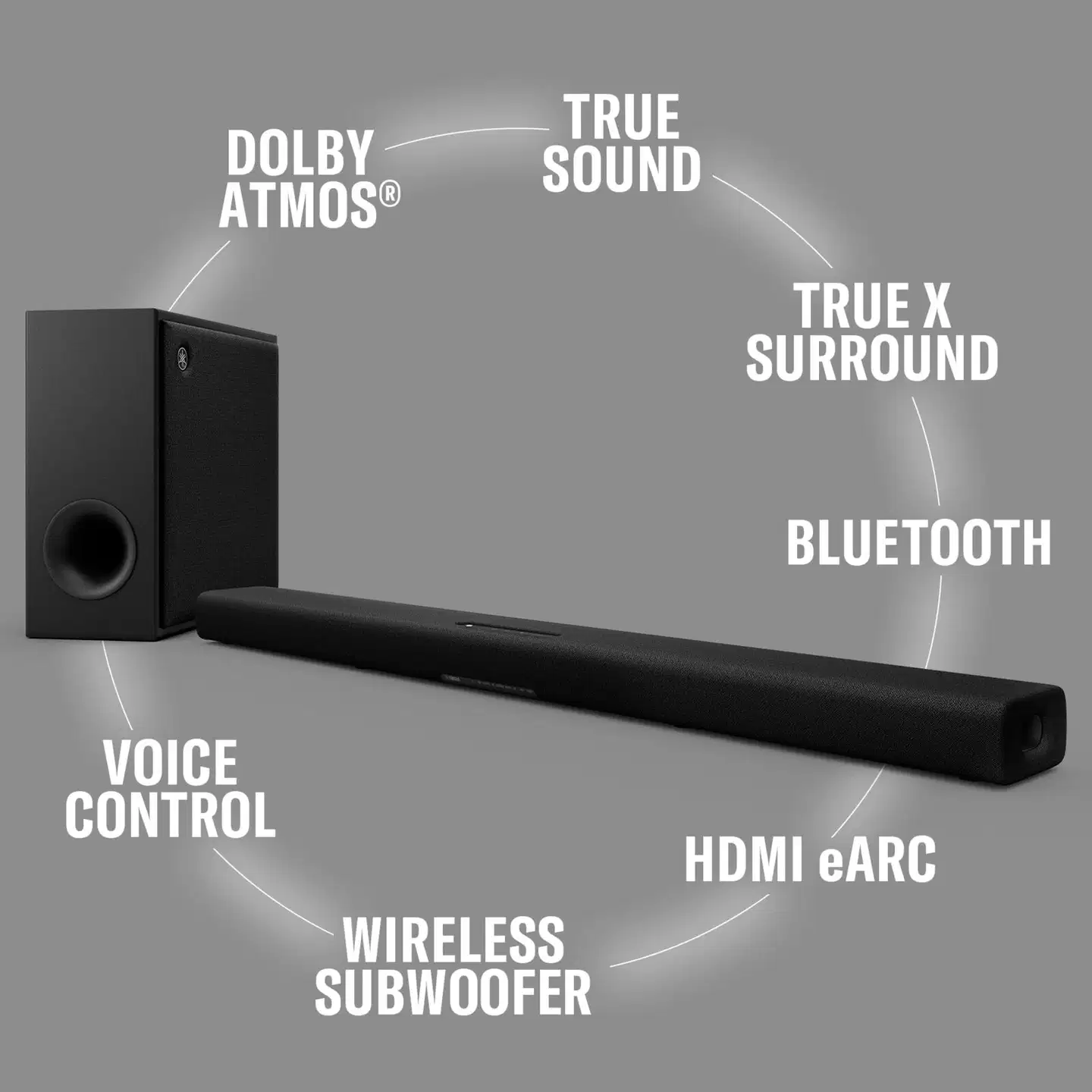 Yamaha soundbar TRUE X 50BL - 10