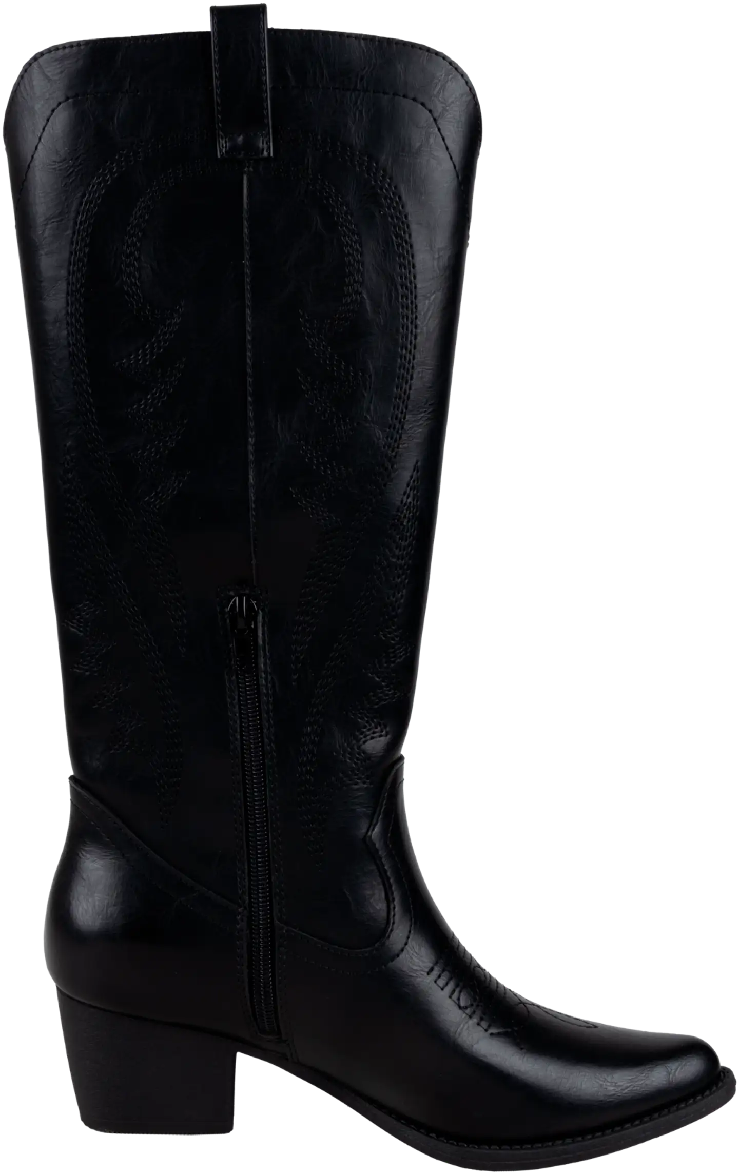 WKLY. naisten western-bootsit Josefina - BLACK - 4