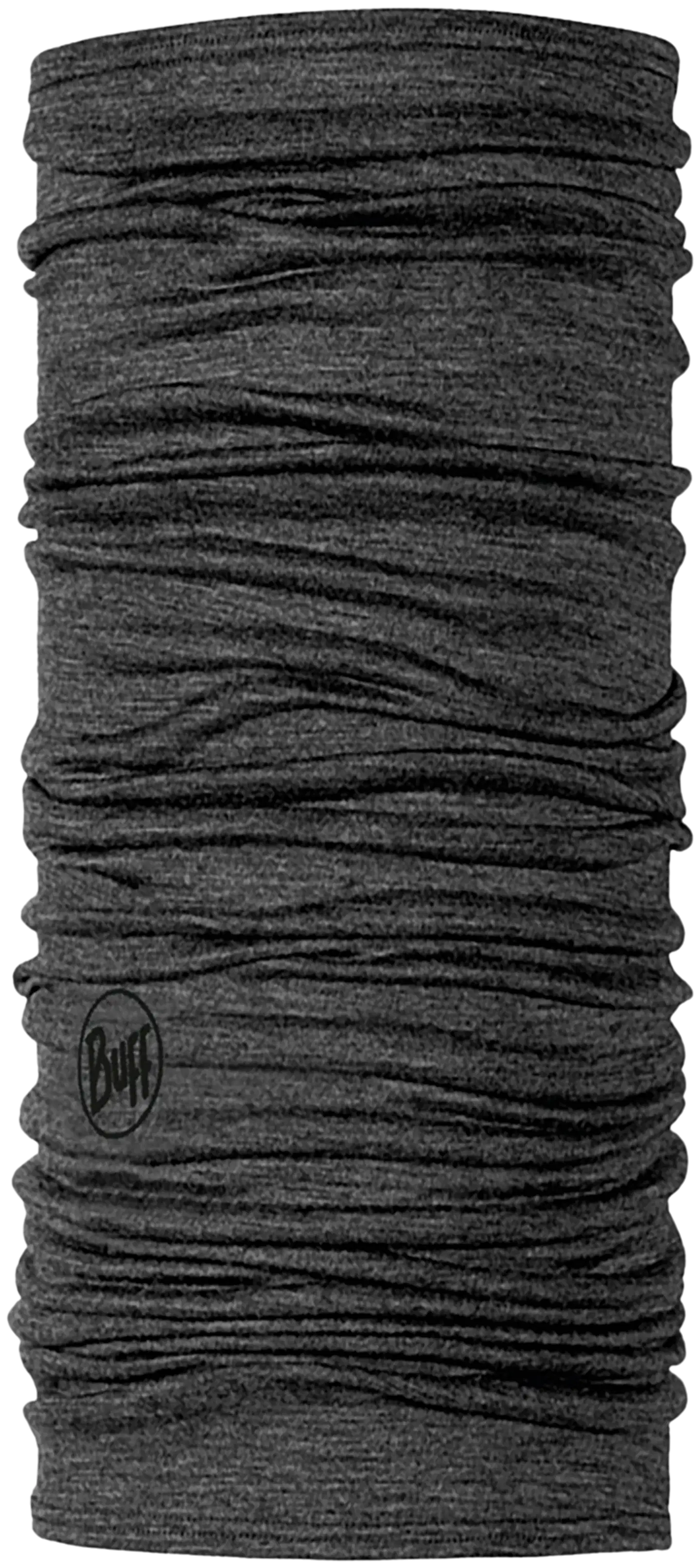 Buff Merino Lightweight tuubihuivi Solid Grey - 1