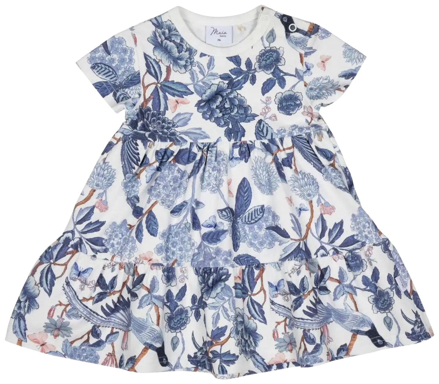 Ma-ia Family vauvojen mekko Sinilintu 205172 - Luonnonvalkoinen - 1