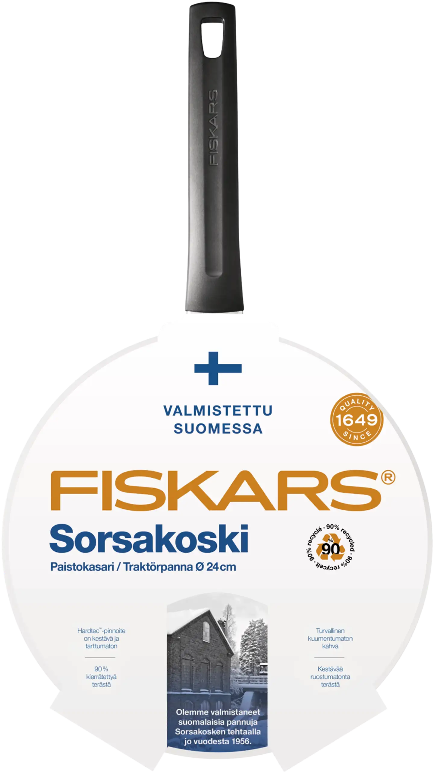 Fiskars paistokasari Sorsakoski 24cm - 2