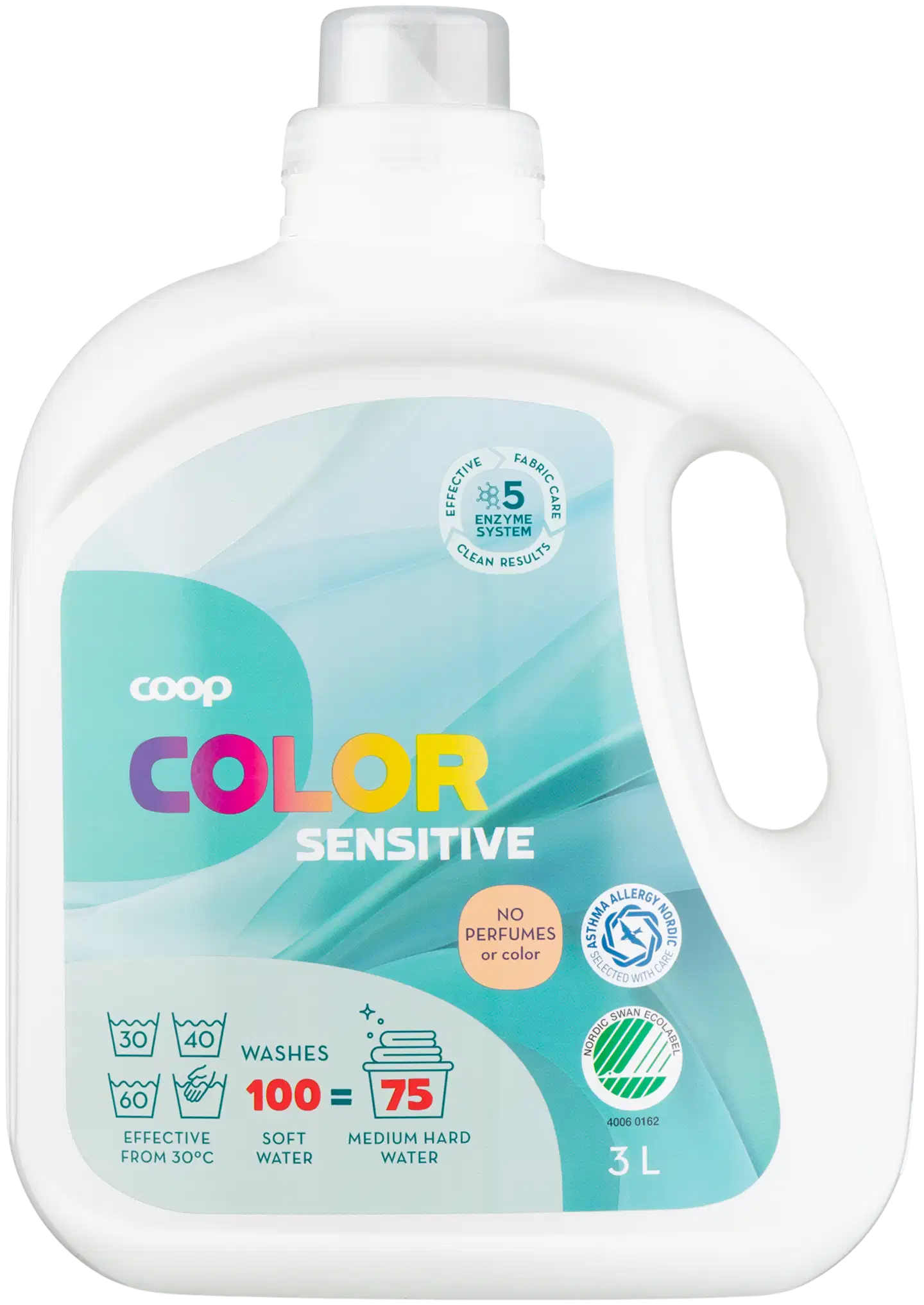 Coop Color Sensitive kirjopyykin pesuneste 3 l