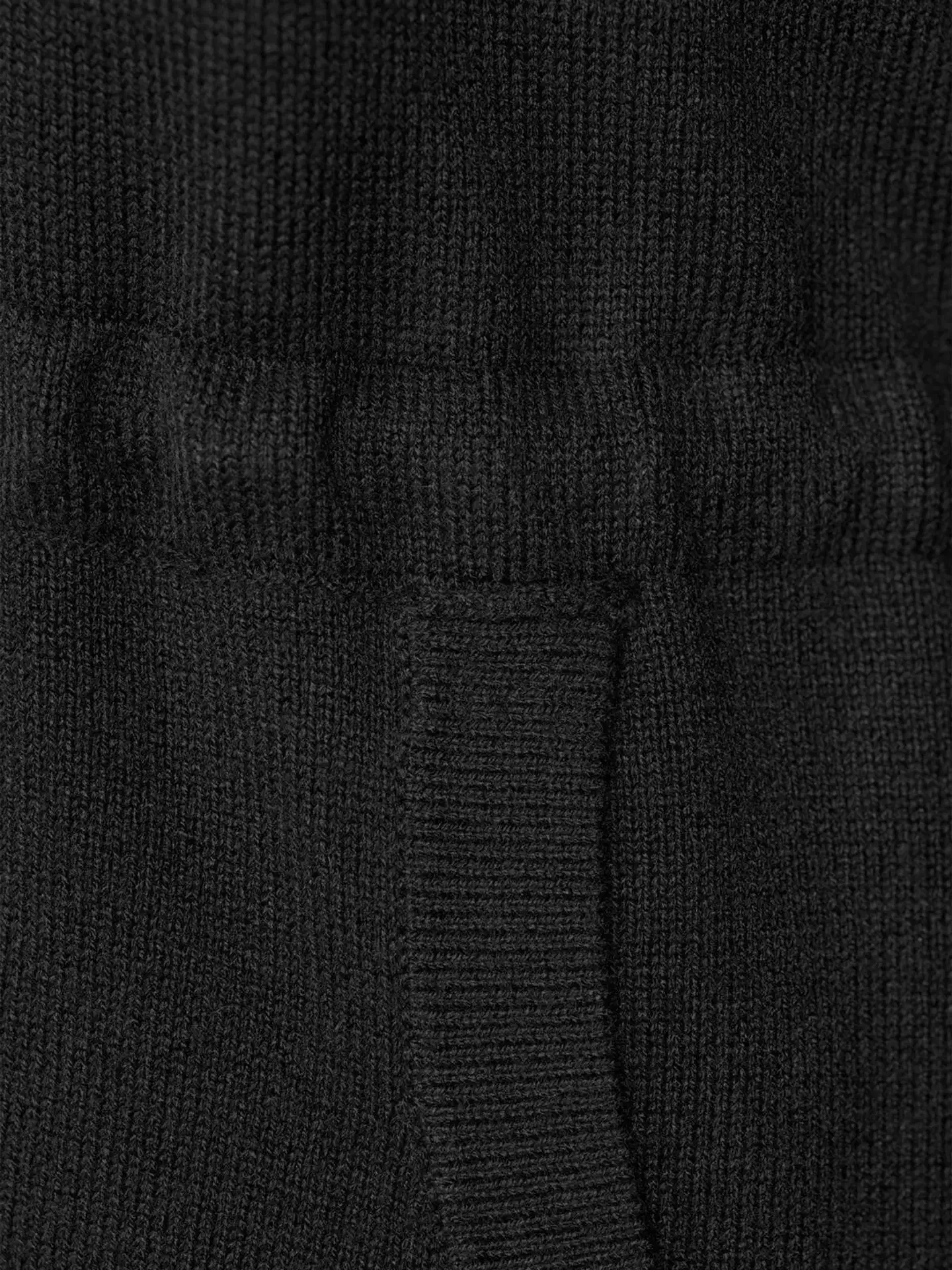 House naisten neuletakki Nora - MUSTA - 5