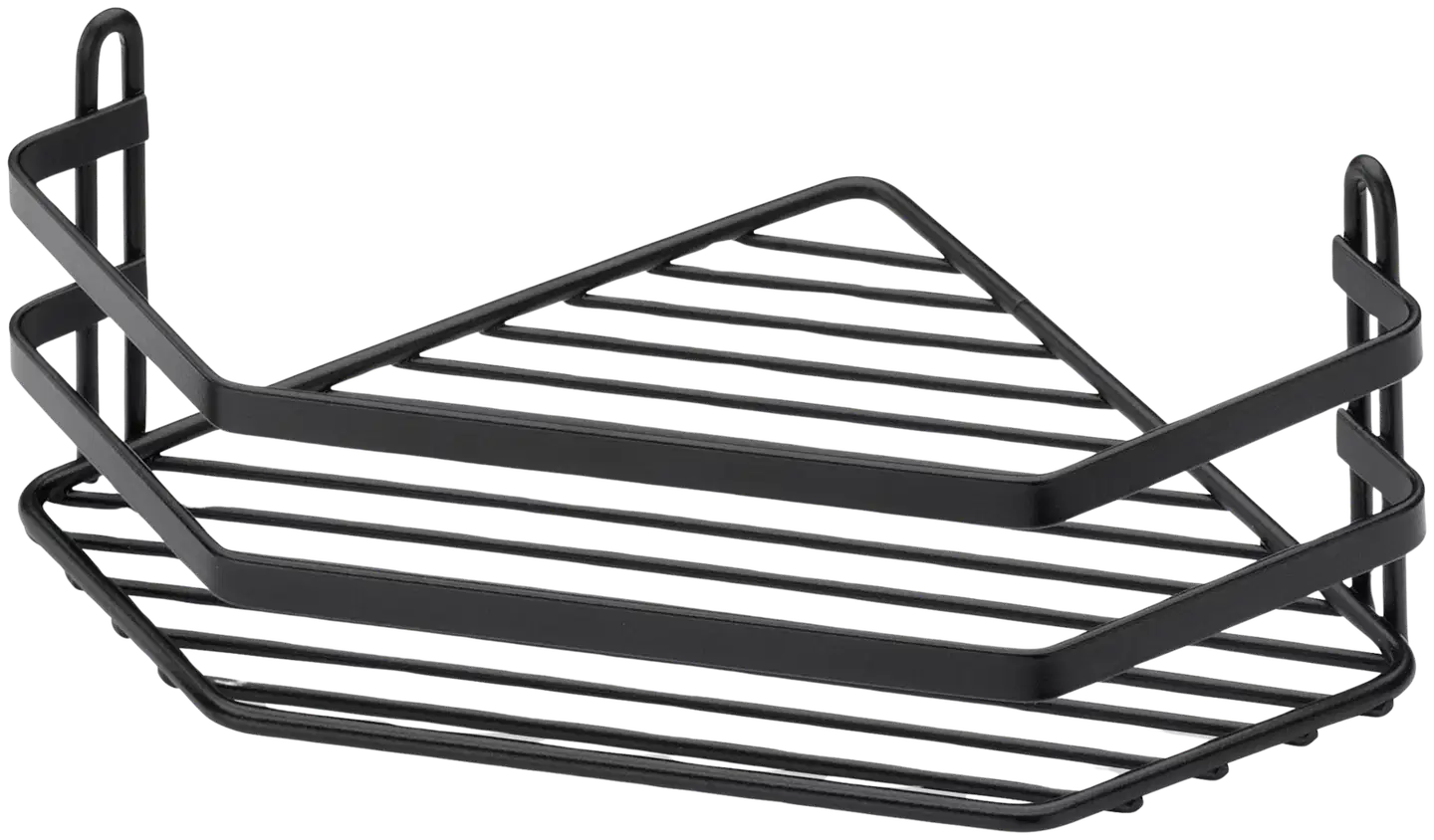 Habo kulmasuihkukorihylly Lantana musta 100 mm - 1