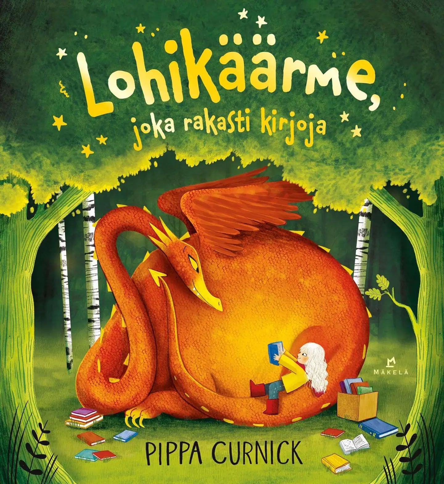 Curnick, Lohikäärme, joka rakasti kirjoja