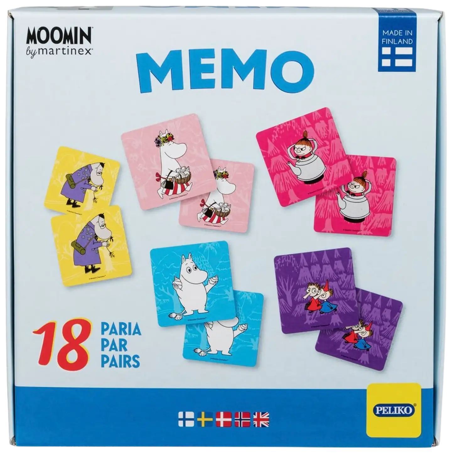 Peliko Lasten muistipeli  Muumi - 2