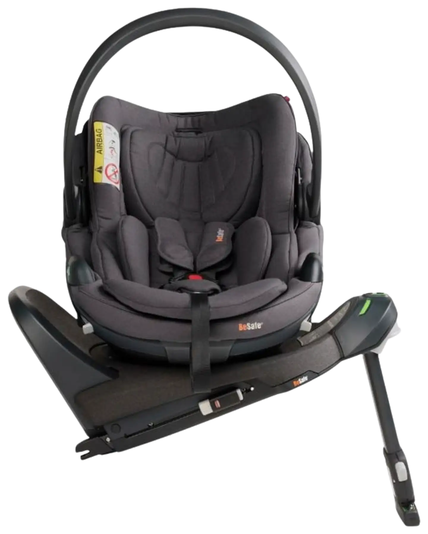 Besafe Go Beyond 2 turvakaukalo Dark Grey Melange - 5