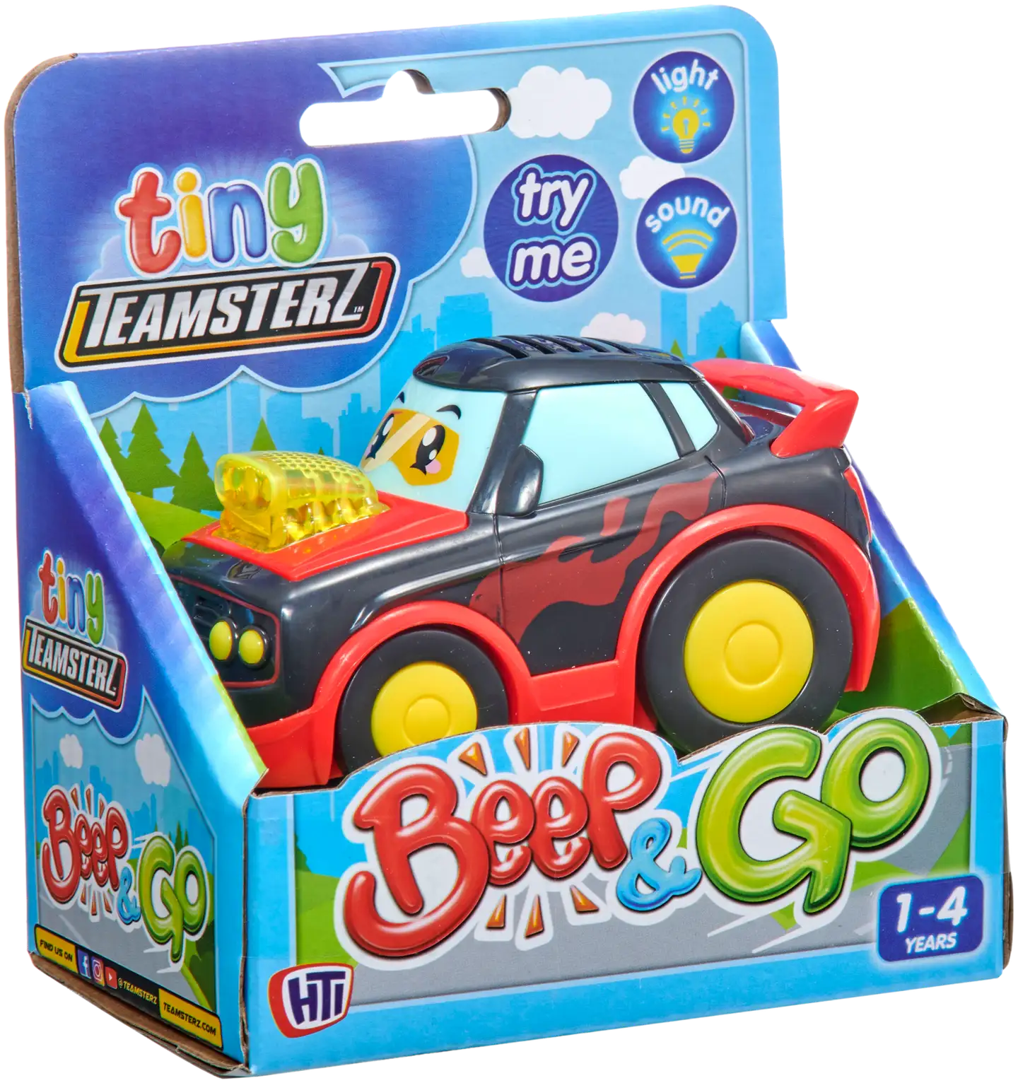 Teamsterz lelu Tiny Teamsterz Beep & Go pikkuauto - 2