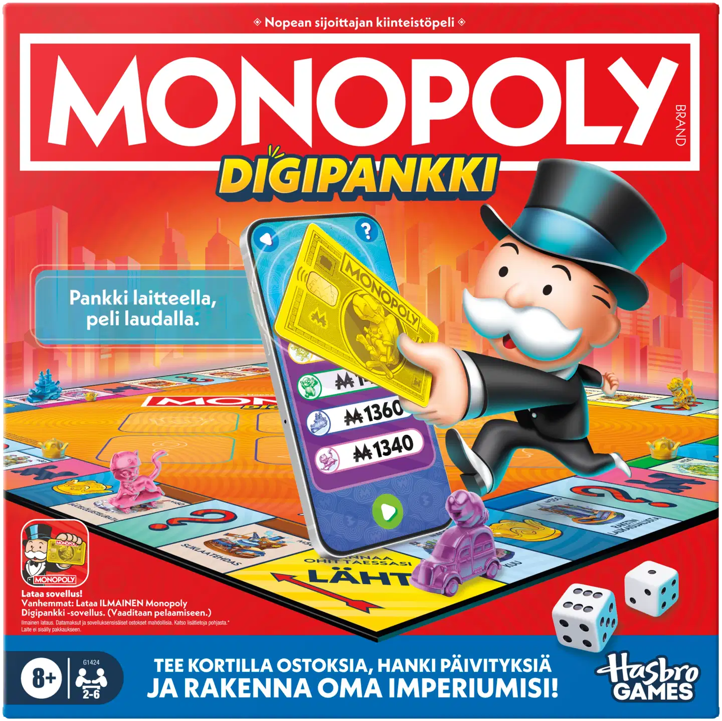 Monopoly lautapeli App Banking (suomenkielinen) - 1