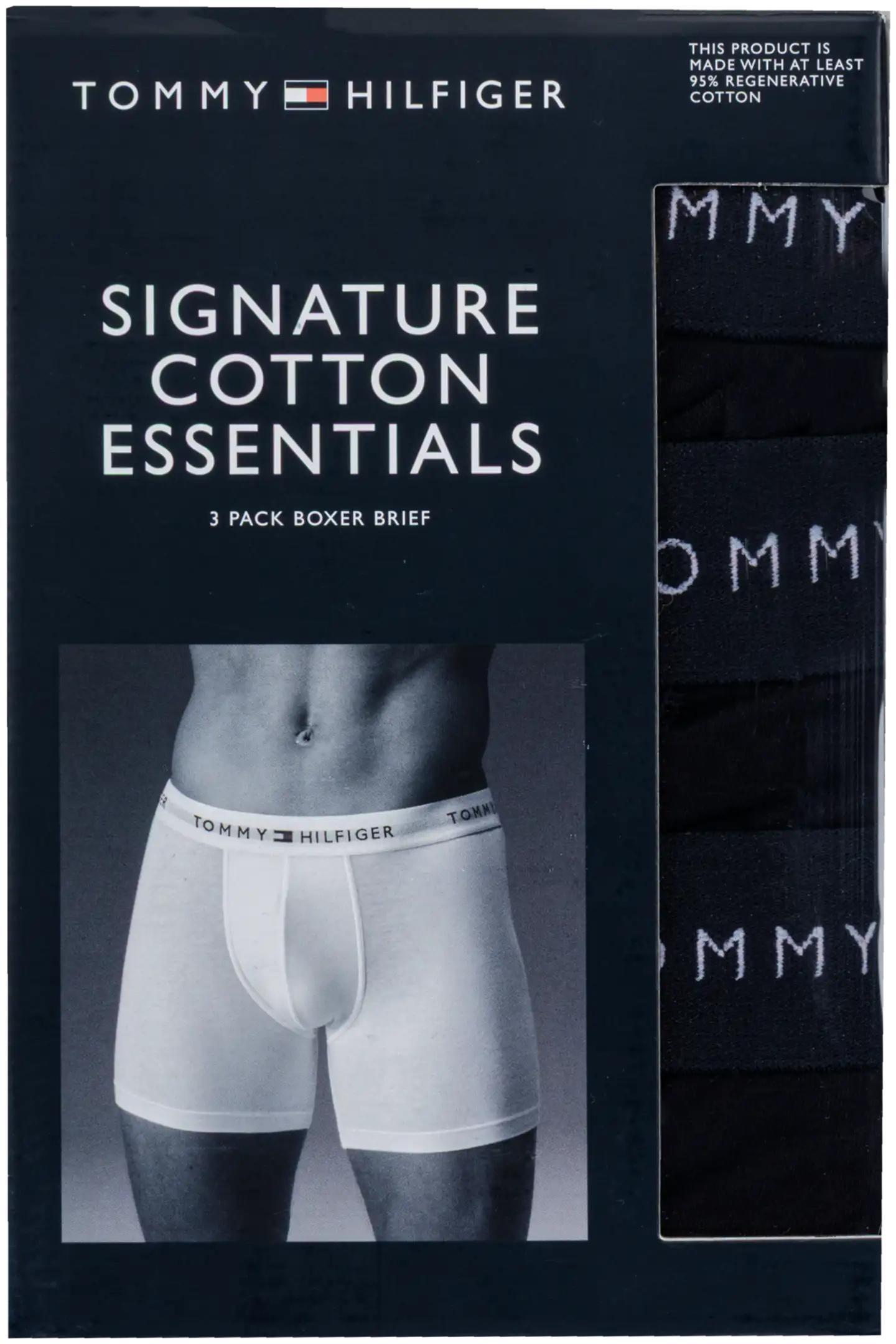 Tommy Hilfiger miesten boxerit UM0UM02765 3-pack - BLACK - 3