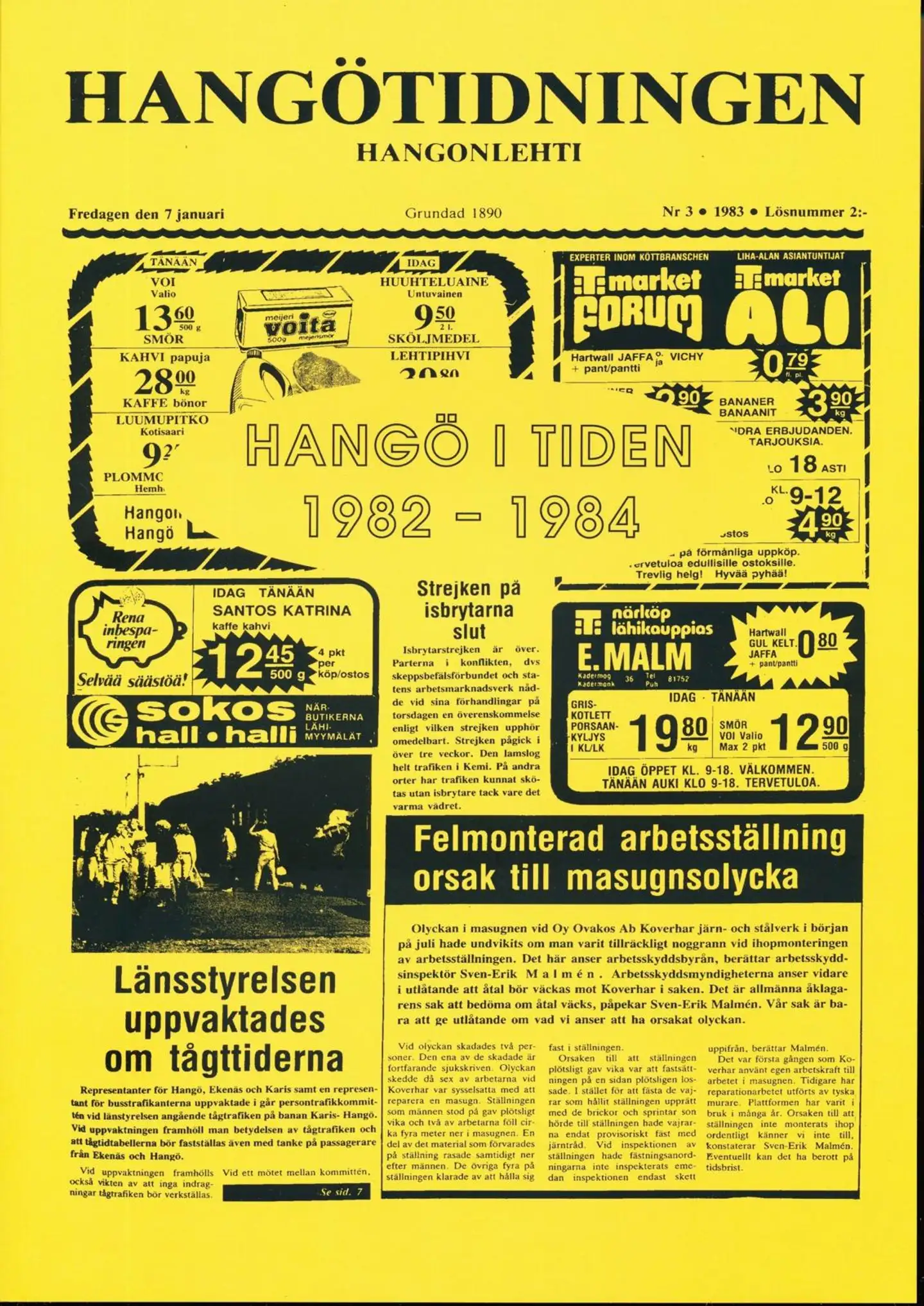 Karlsson, Hangö i tiden 1982-1984 - Del 18