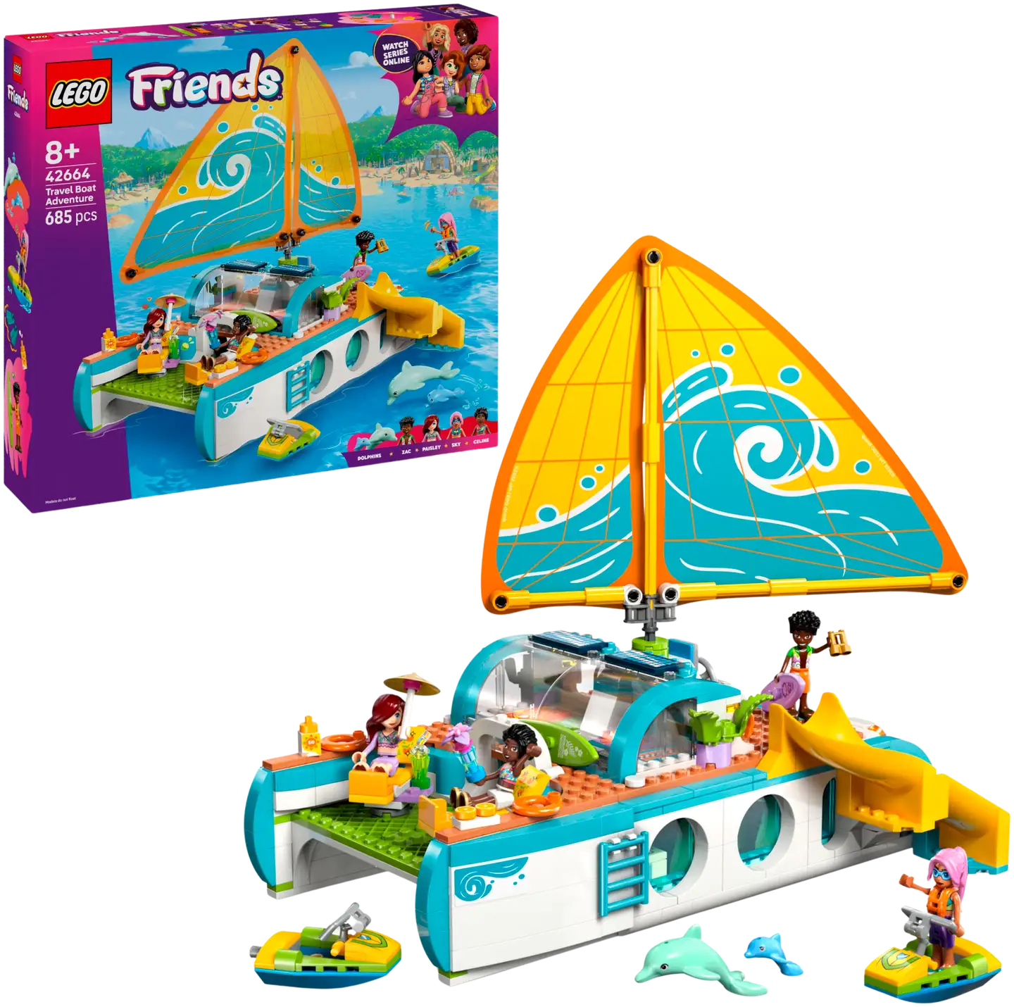 LEGO® Friends 42664 Veneseikkailu - 1
