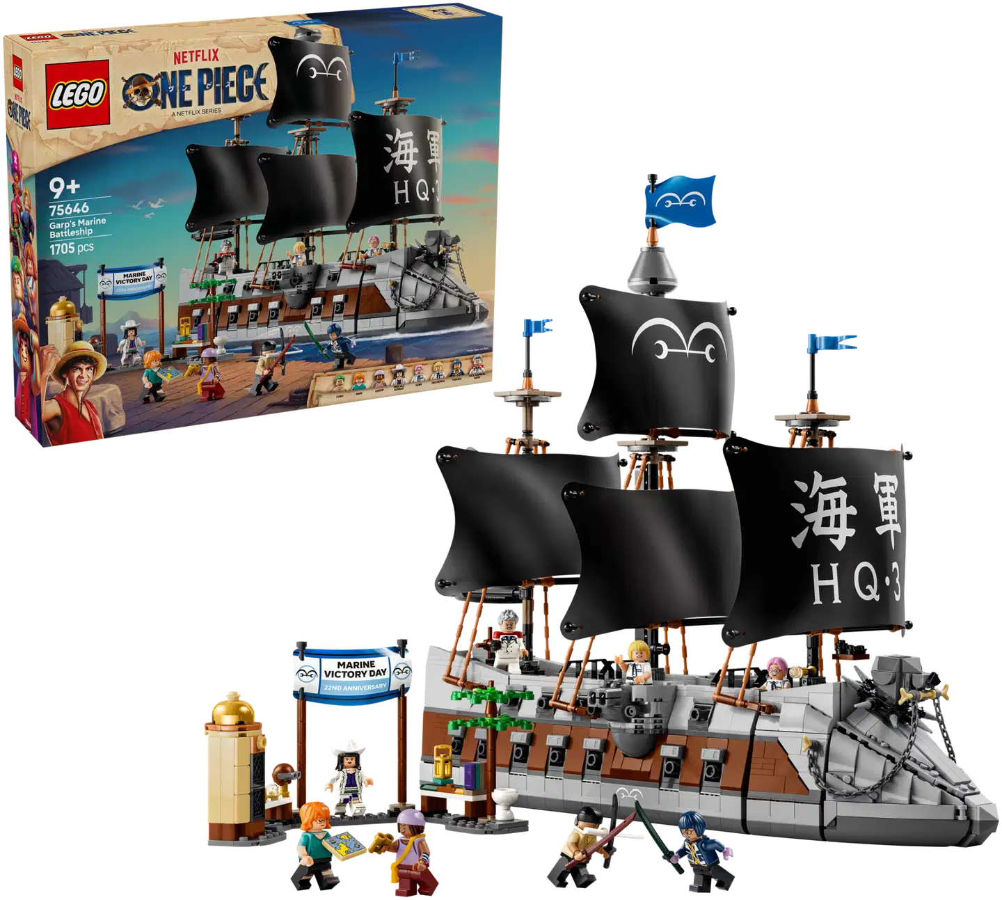 LEGO® ONE PIECE 75646 Garpin taistelulaiva - 1