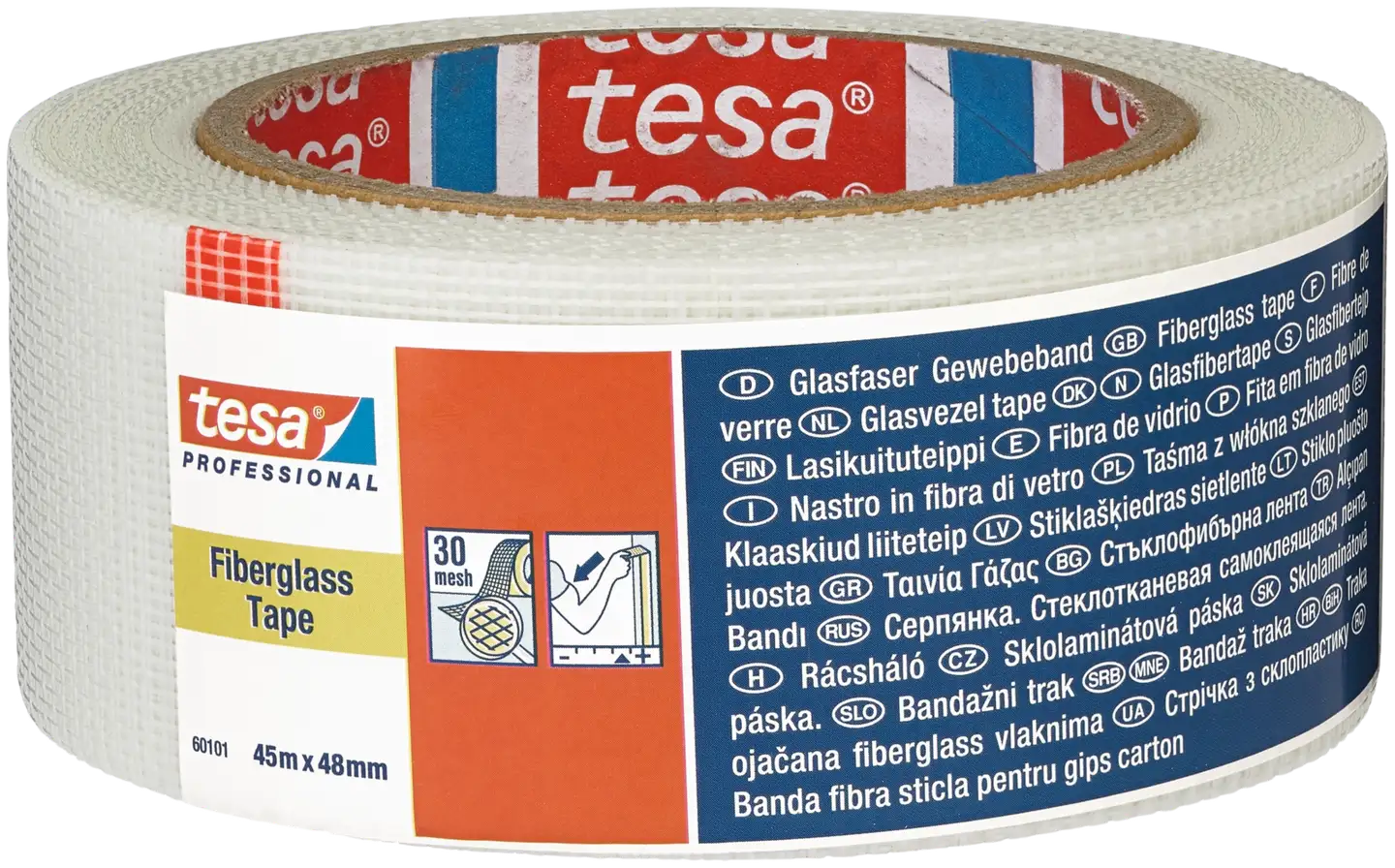 Tesa lasikuituteippi 45 m x 48 mm