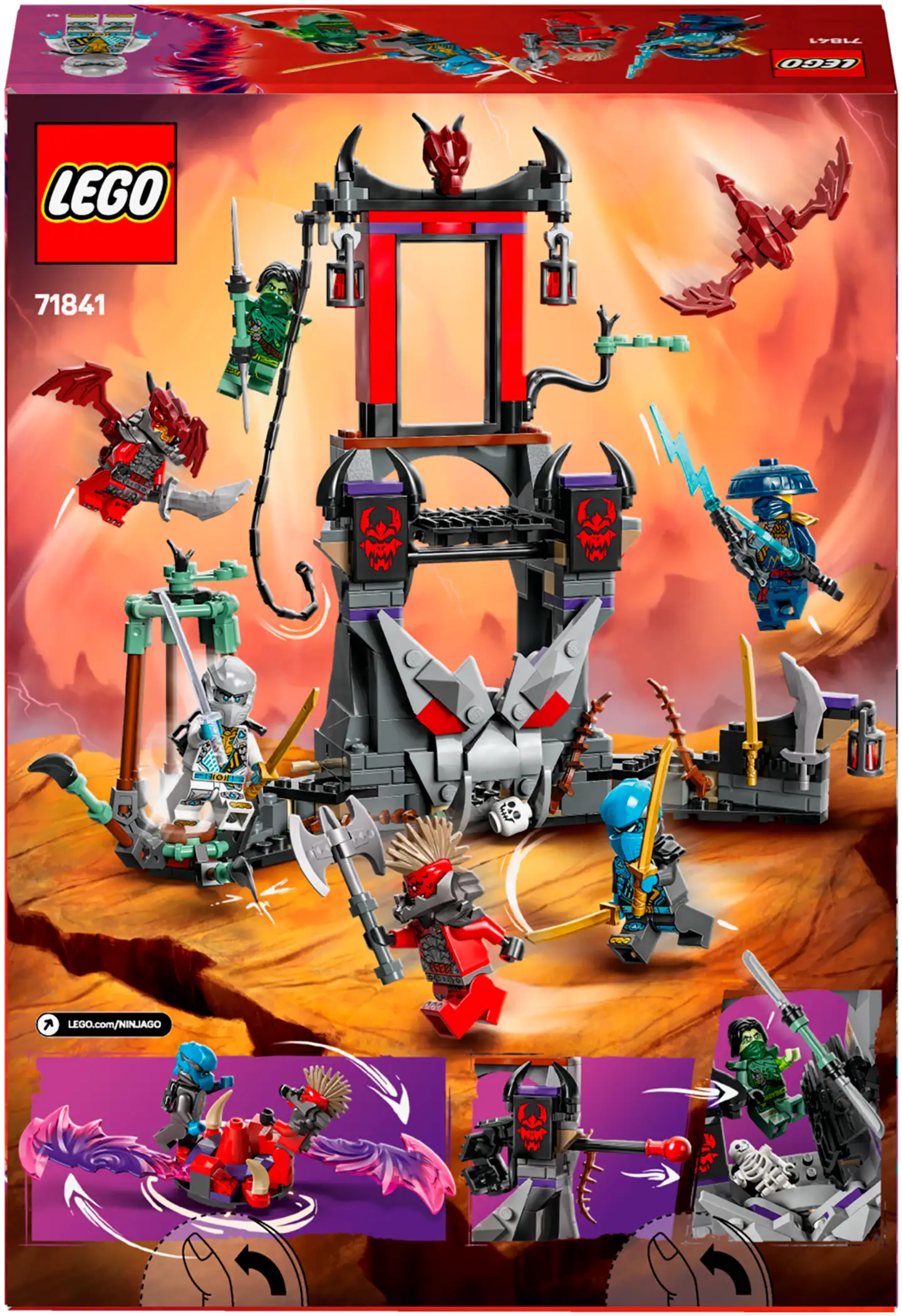 LEGO® Ninjago 71841 Dragonialainen taistelukylä - 3