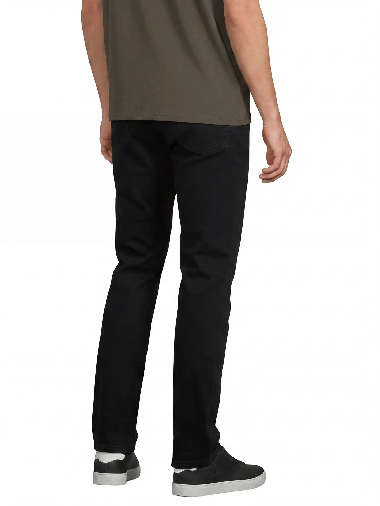 House miesten suorat farkut 202HNOSD1 - BLACK DENIM - 3