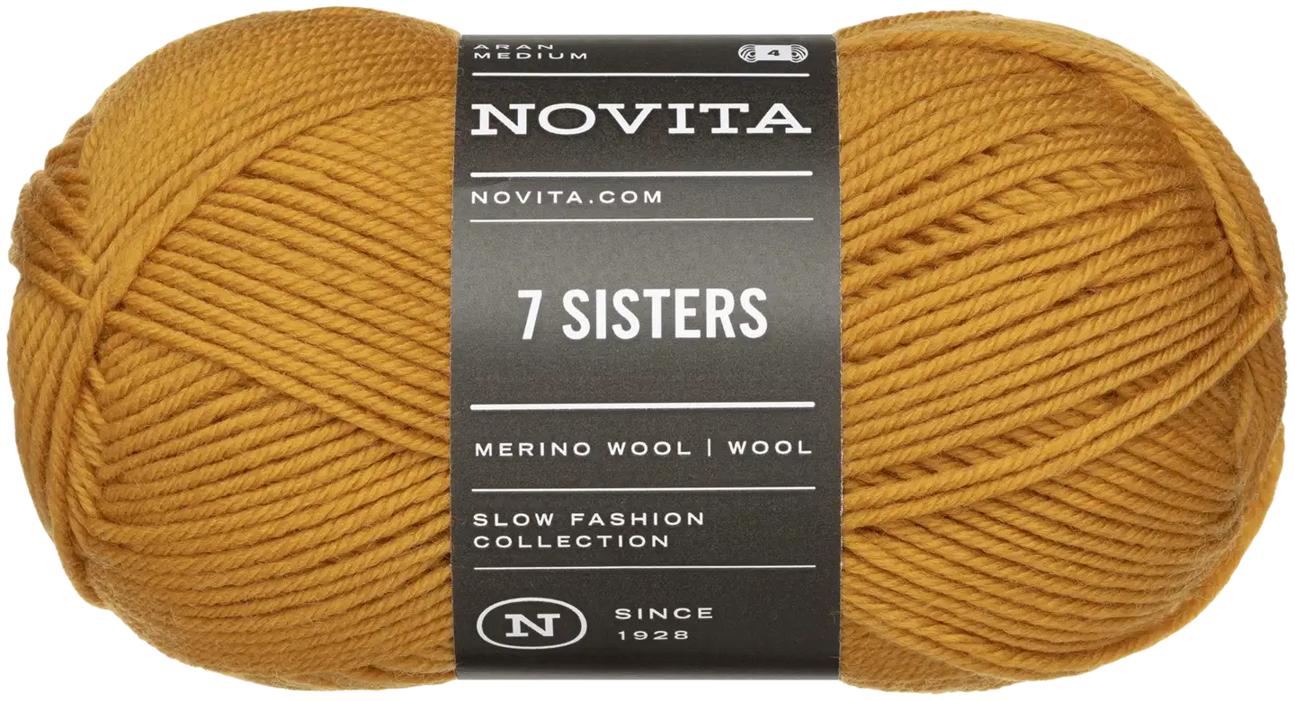 Novita lanka 7 Sisters 100g messinki 298 - 1