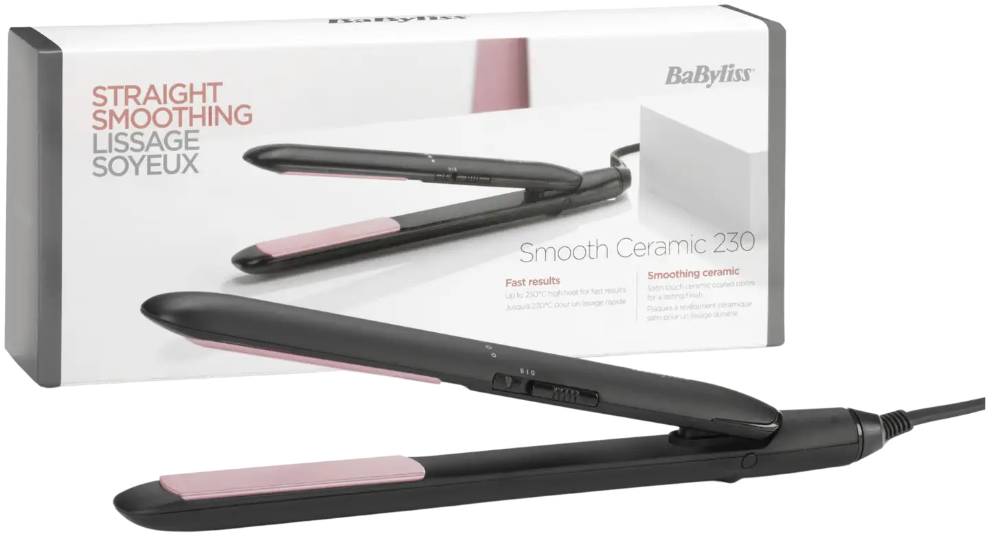 BaByliss suoristusrauta Smooth Ceramic 230 - 7