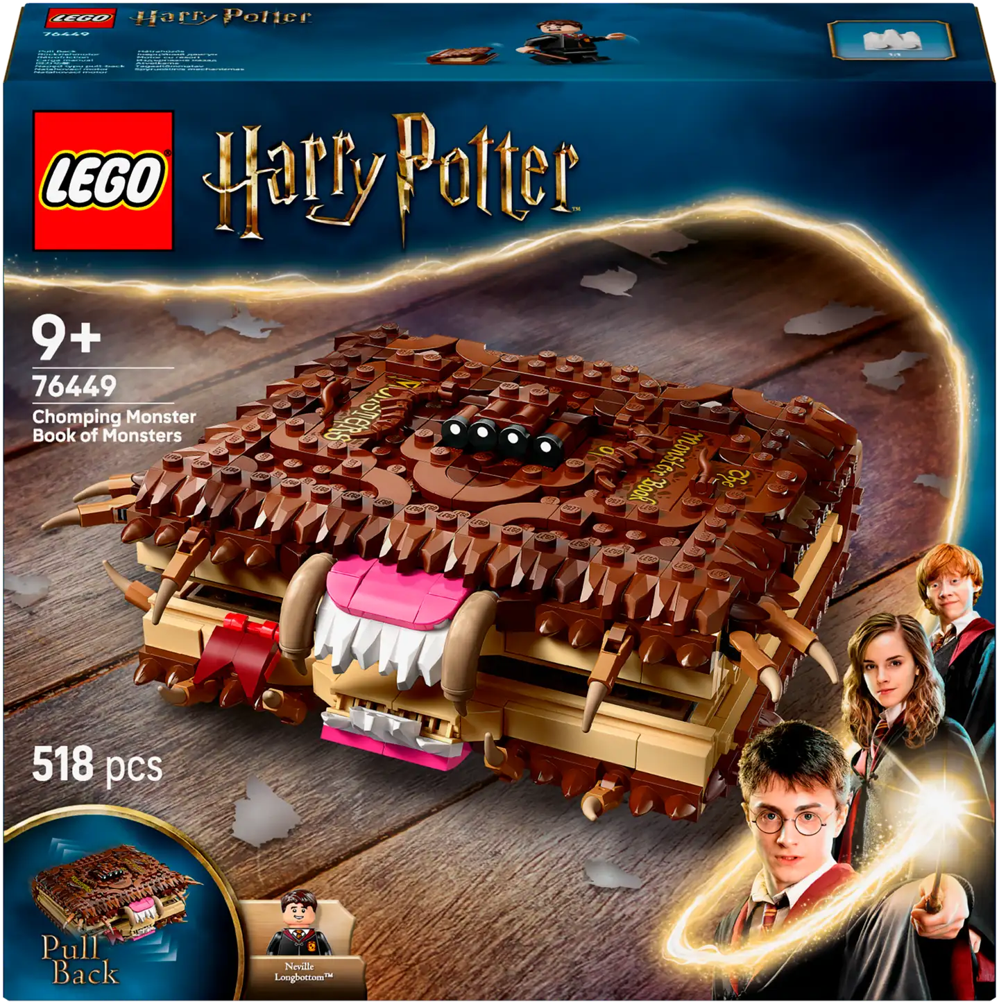 LEGO® Harry Potter TM 76449 Haukkaava Hirvittävän suuri hirviökirja - 2