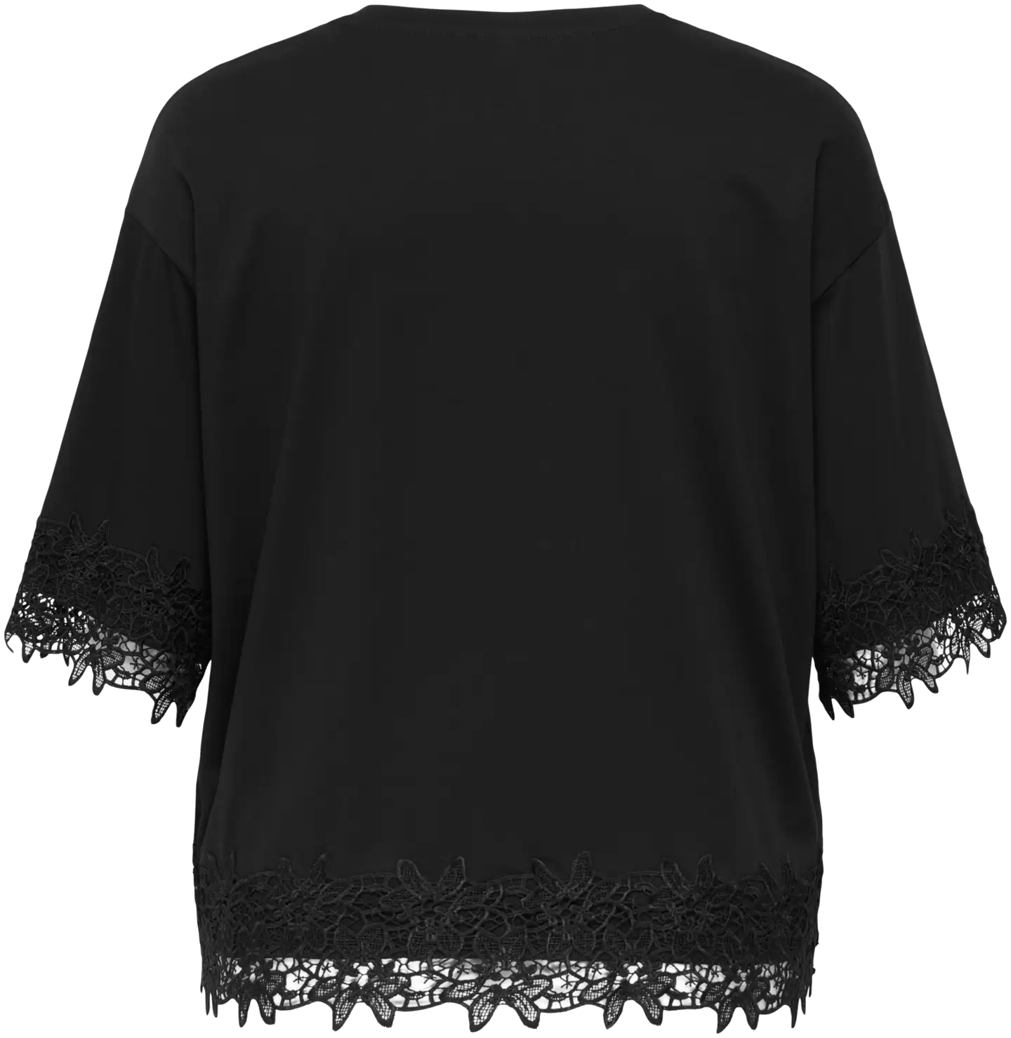 ONLY CARMAKOMA naisten paita Carpenny - BLACK - 2