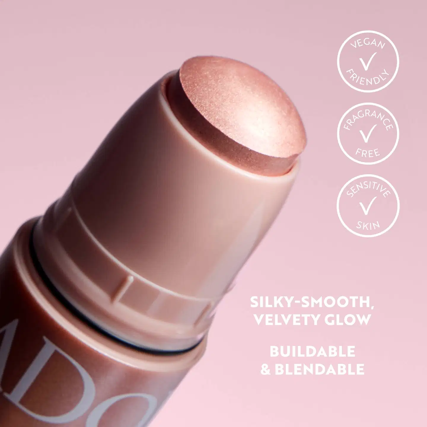 IsaDora The Highlight Stick Cream-to-Silky Powder 64 Frosty Pink 5,5 g - 64 Frosty Pink - 7