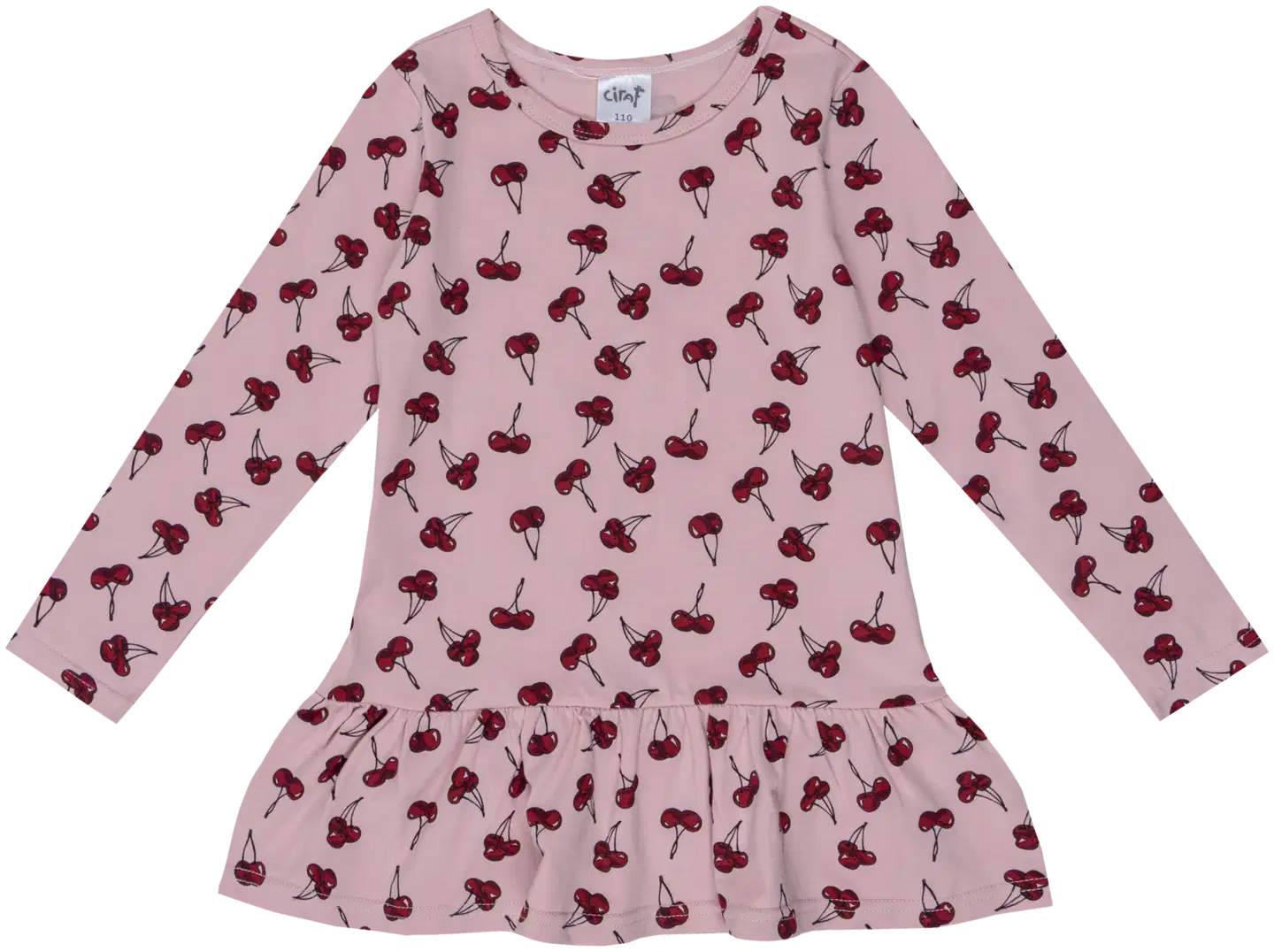 Ciraf lasten peplum-paita 25TC263317 - cherry aop - 1