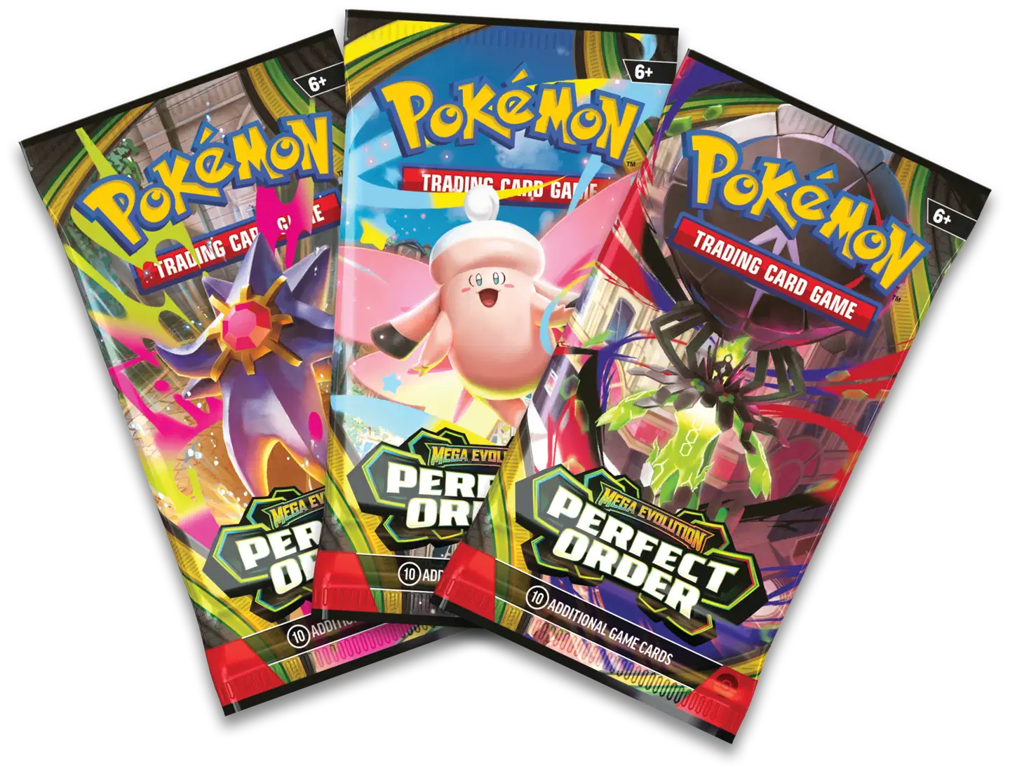Pokémon TCG keräilykortit ME03 3-Pack Blister - 2