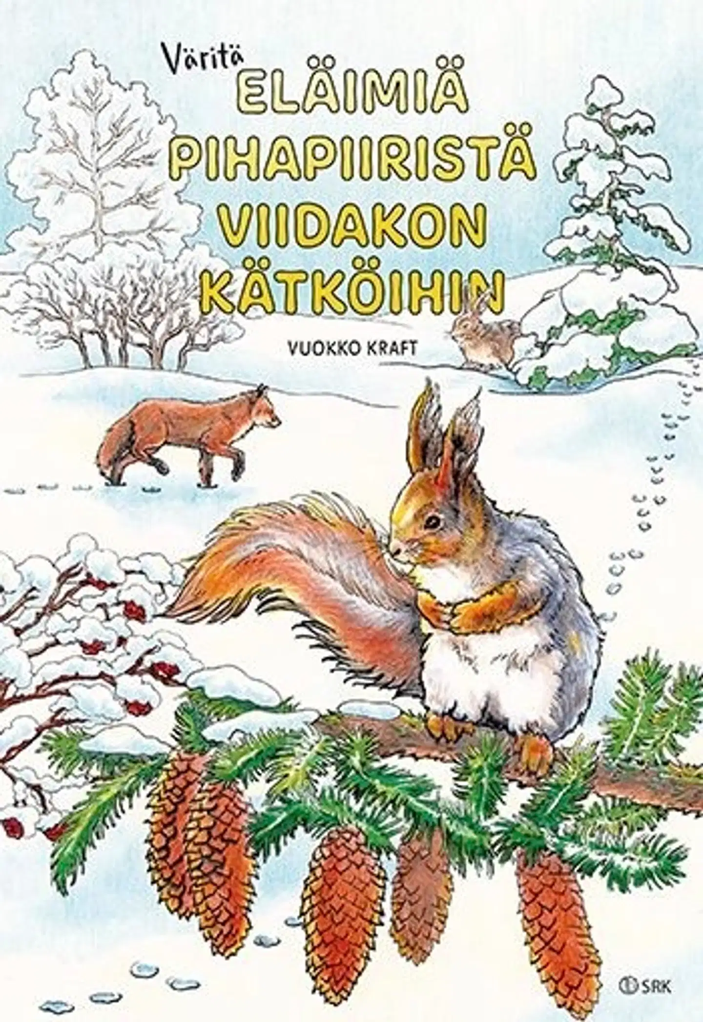 Väritä eläimiä pihapiiristä viidakon kätköihin