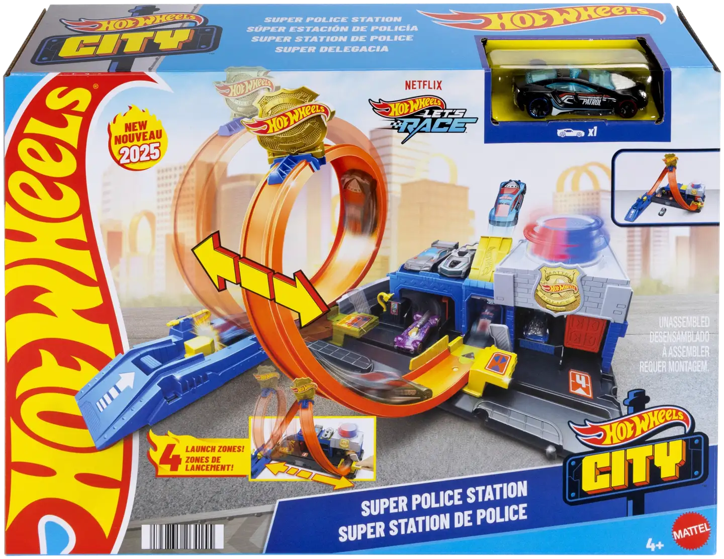 Hot Wheels City Super Police Station poliisiasema - 2