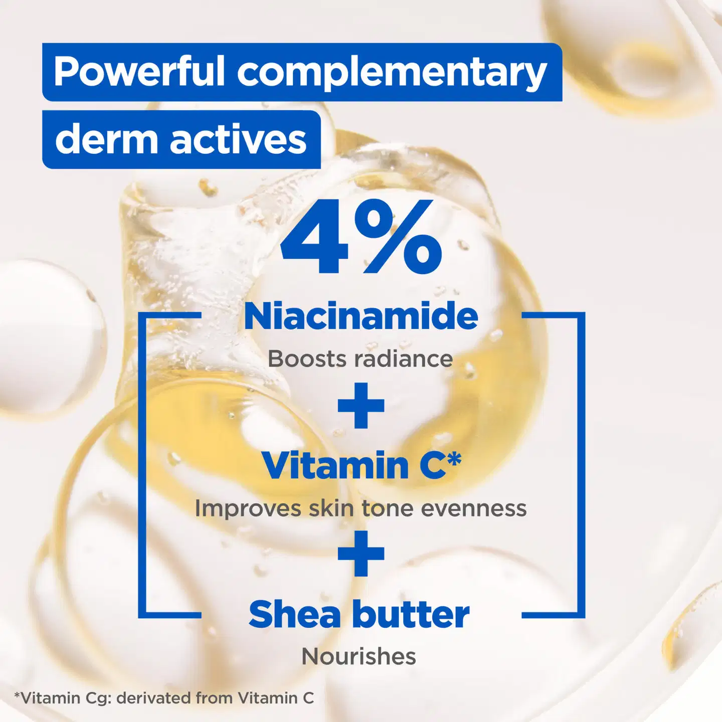 Mixa Niacinamide Brigh Vartalovoide Vartalovoide kuivalle ja samealle iholle 250ml - 2