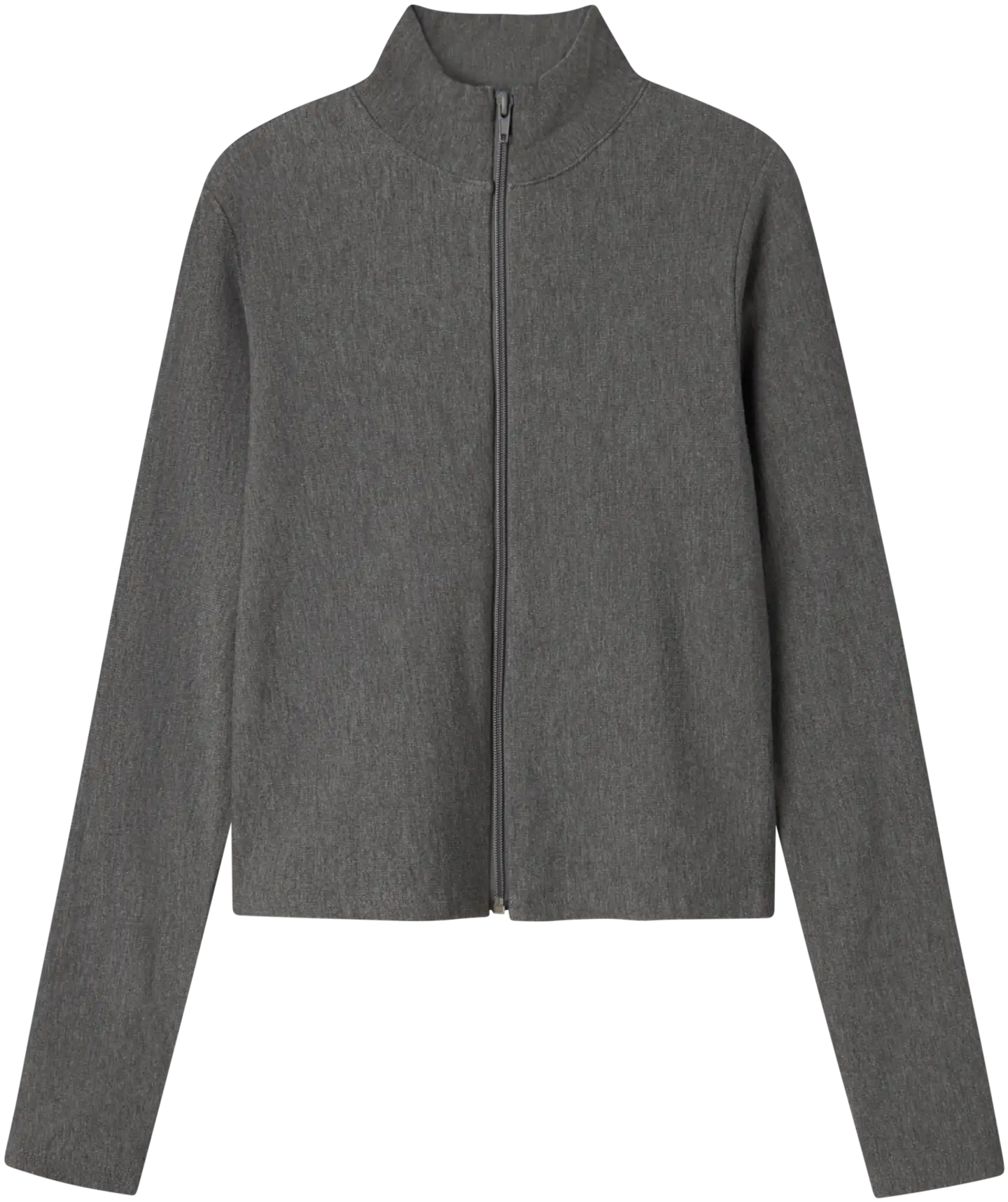 LMTD lasten neuletakki - dark grey melange - 1