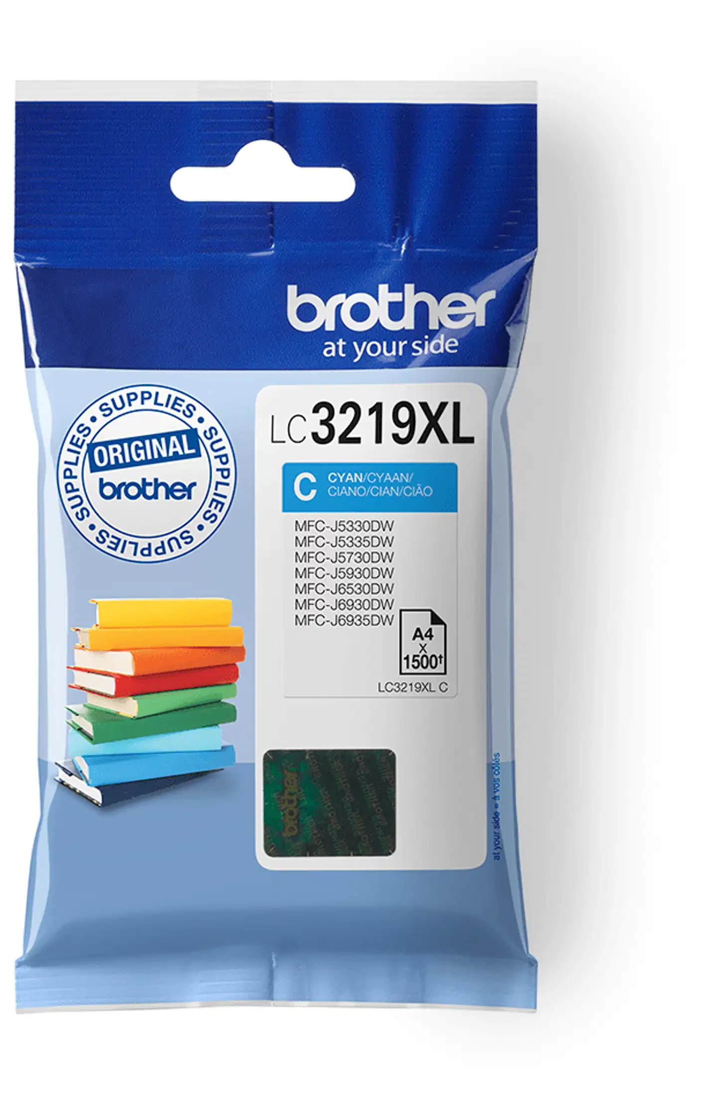 Brothet mustekasetti LC3219XLC XL sininen - 1