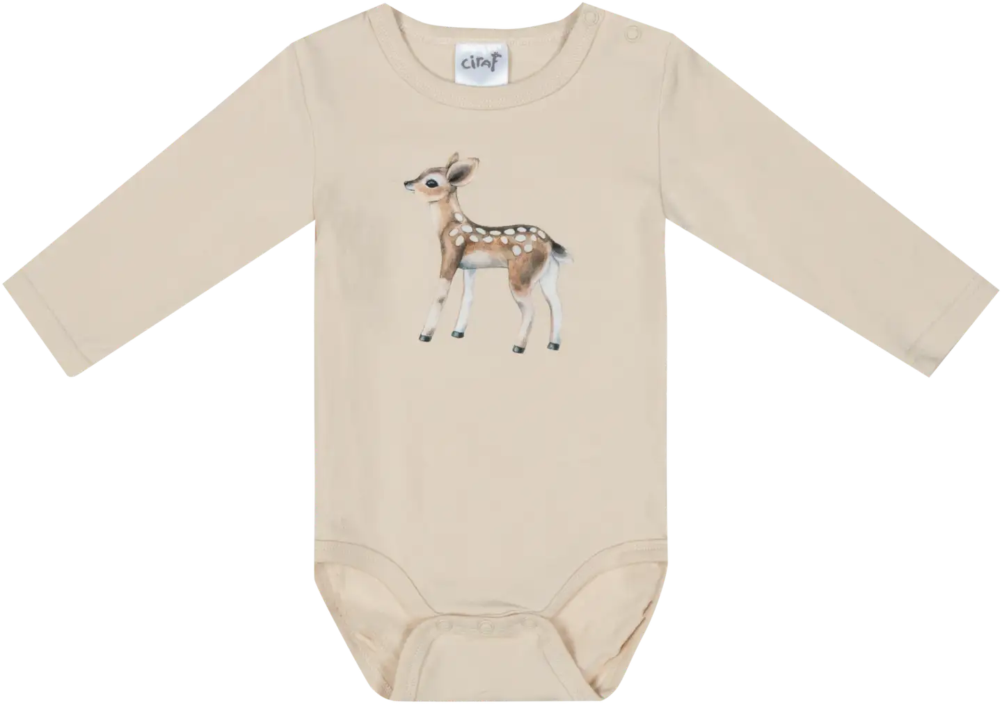 Ciraf vauvojen body Pikkukauris - 11-0304tcx whitecap gray - 1