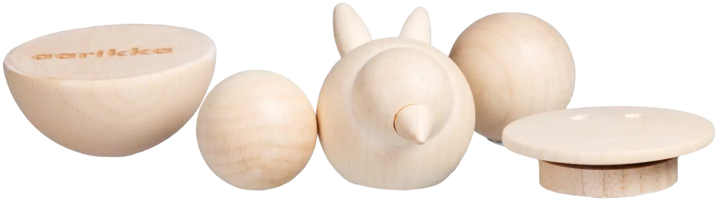 Aarikka magneetit Nappi 5kpl - 2