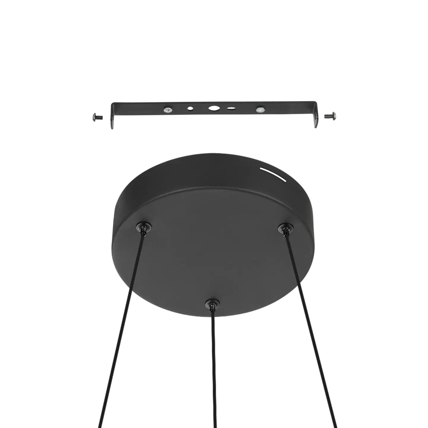 EGLO Riippuvalaisin connect.z Andabaia-z led 42,5W Ø60cm musta/valkoinen - 2