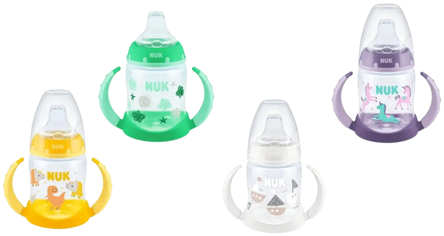 NUK FC Nokkapullo temp control 150ml silikoni 6-18kk