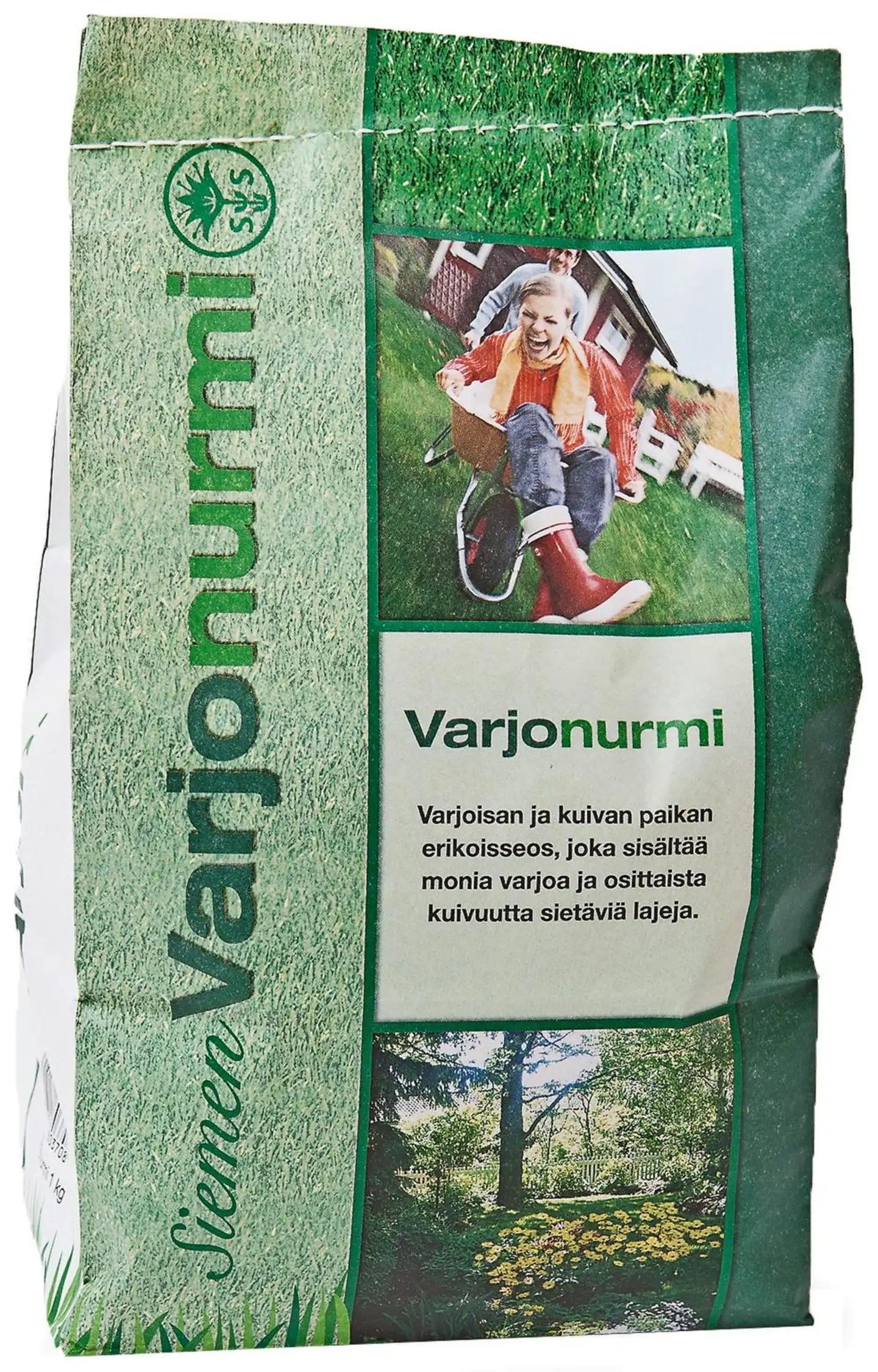 Siemen 1kg Varjonurmi nurmikkosiemenseos