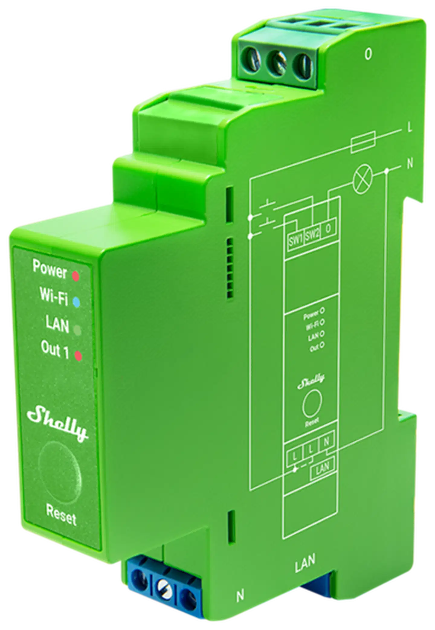 Shelly Pro Himmennin 1PM - 1