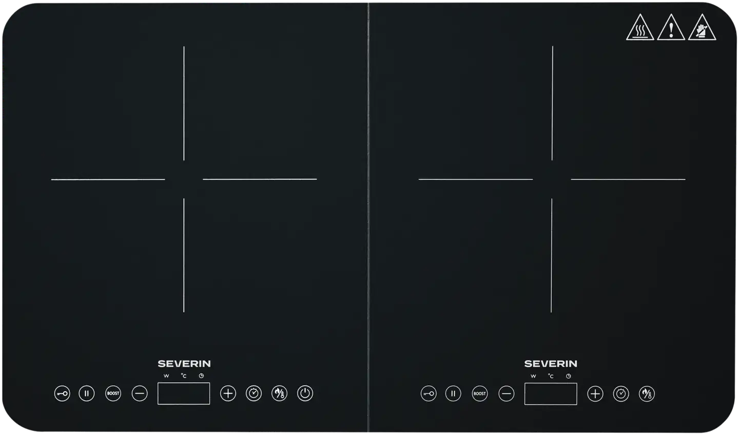 Severin induktio keittolevy, kaksi levyä DK1027 - 1