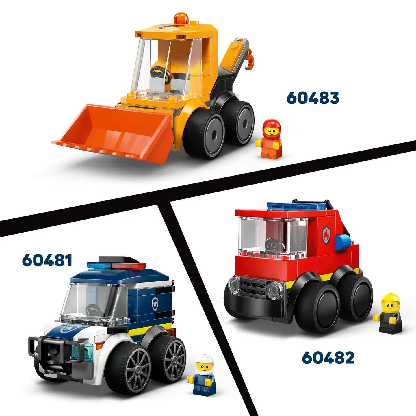 LEGO® City Brick Rides 60484 Menopelit – Pelikilpa-auto - 7