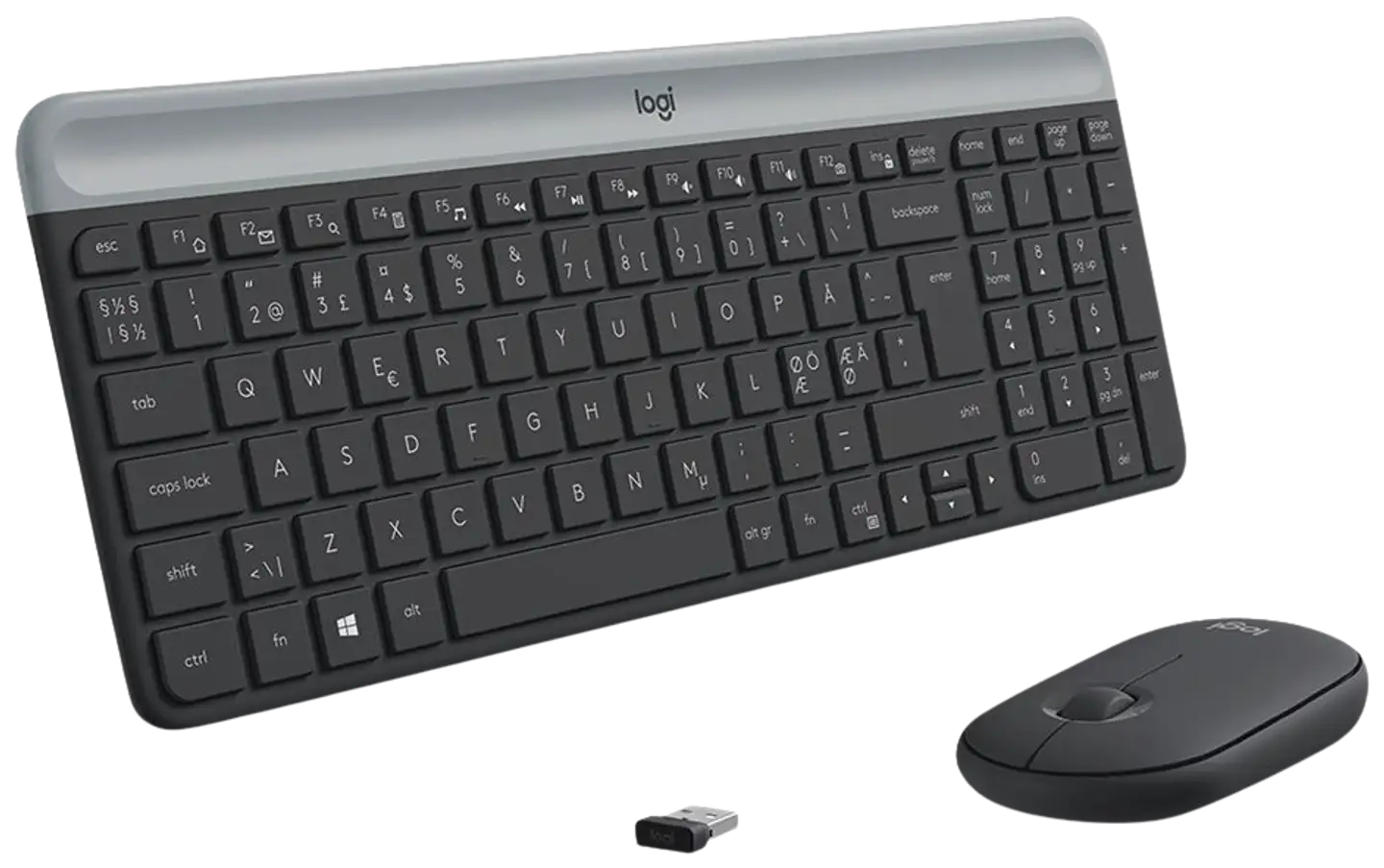 Logitech hiiri ja näppäimistö MK470 harmaa - 3