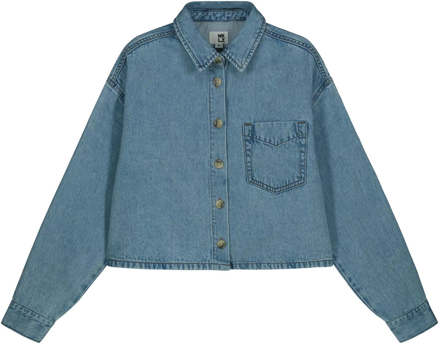 WKLY. naisten paitajakku denim 228W000600 - Indigo - 1