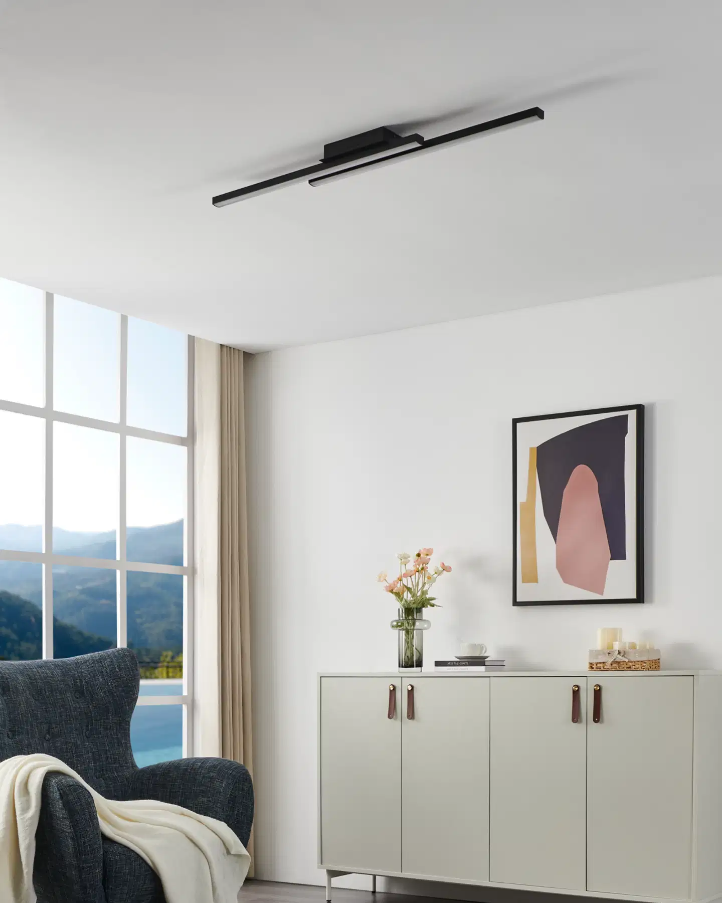 EGLO Kattovalaisin connect.z Fraioli-Z led 105cm 2x16W musta - 11