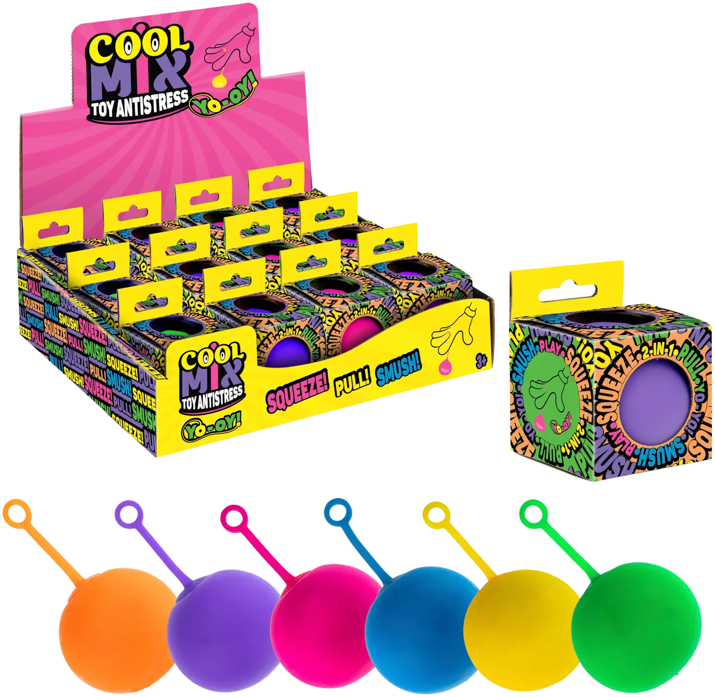 Cool Mix Yoyo ball 7 cm